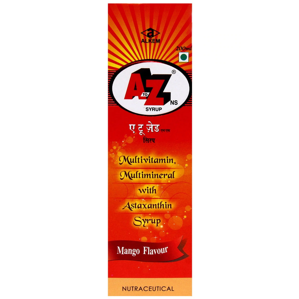 A To Z NS Mango Syrup 200 ml, Pack of 1 A To Z NS Mango Syrup 200 ml, Pack of 1
