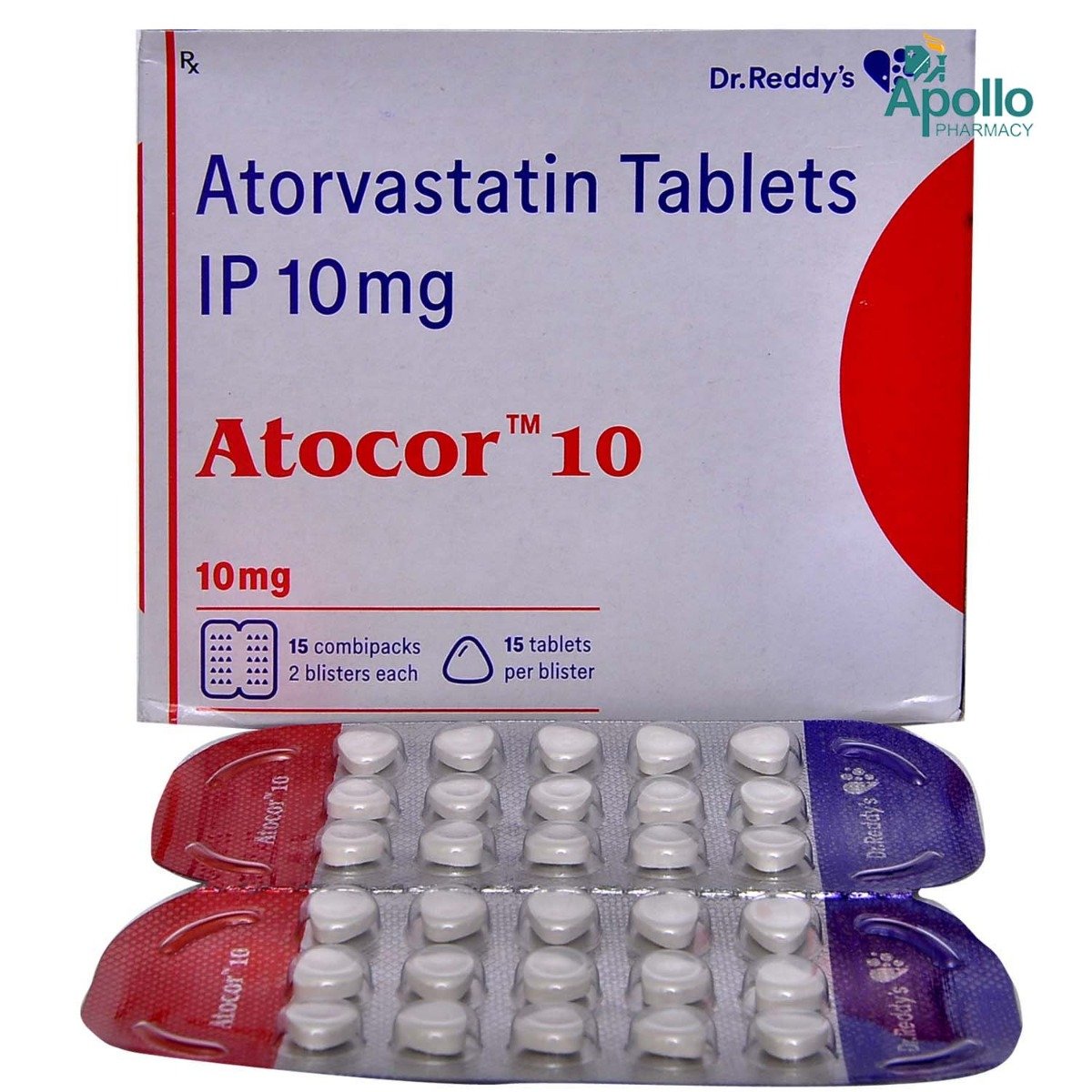 Atocor 10 mg Tablet 15's, Pack of 15 TABLETS Atocor 10 mg Tablet 15's, Pack of 15 TABLETS
