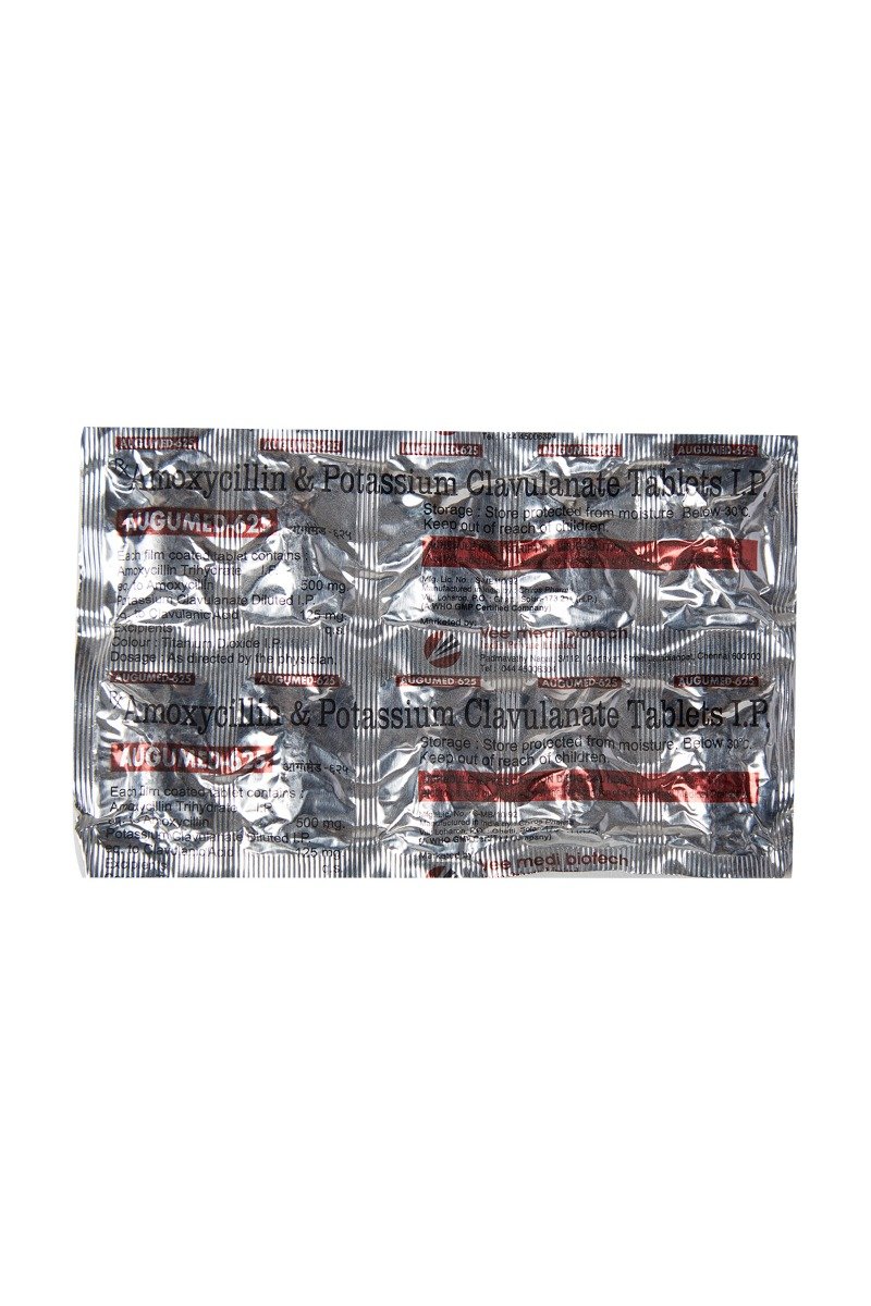 Augumed 625 Tablet 10's, Pack of 10 TABLETS Augumed 625 Tablet 10's, Pack of 10 TABLETS