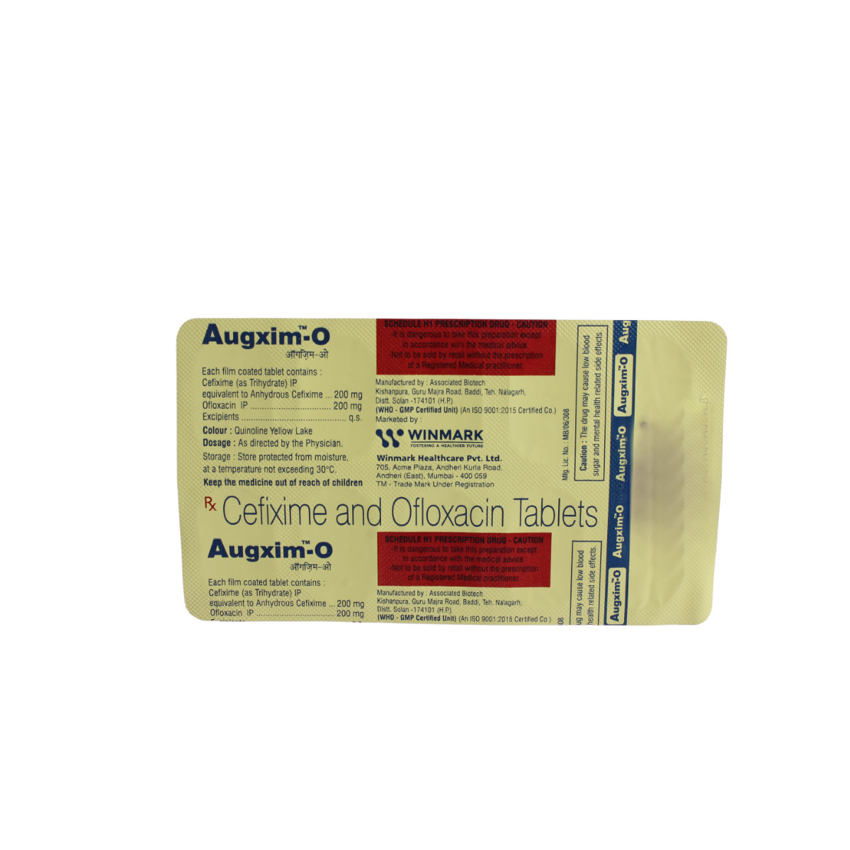 Augxim-O Tablet 10's, Pack of 10 TABLETS Augxim-O Tablet 10's, Pack of 10 TABLETS