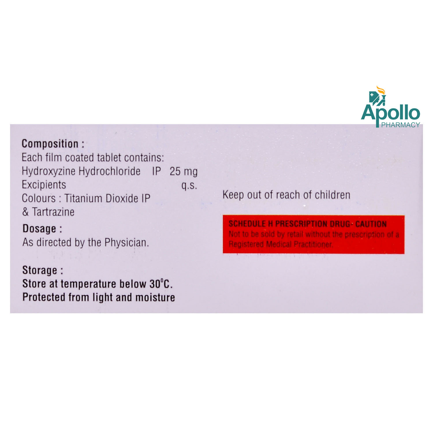 Averzine 25 mg Tablet 15's, Pack of 15 TabletS Averzine 25 mg Tablet 15's, Pack of 15 TabletS