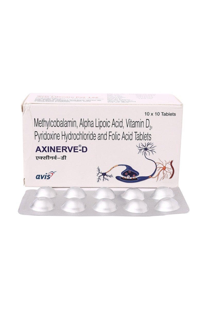 Axinerve Tablet 10's, Pack of 10 TABLETS Axinerve Tablet 10's, Pack of 10 TABLETS