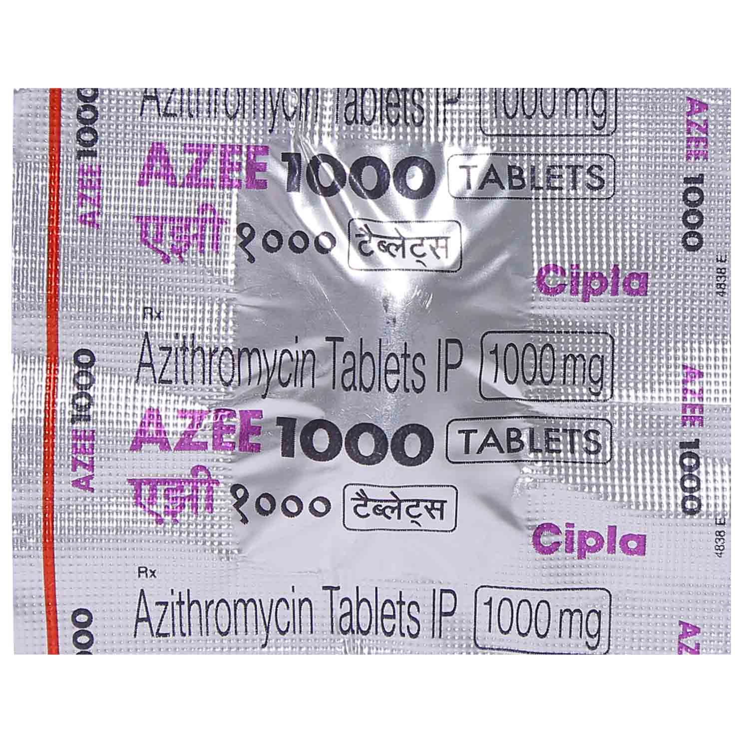 Azee 1000 Tablet 1's, Pack of 1 Tablet Azee 1000 Tablet 1's, Pack of 1 Tablet