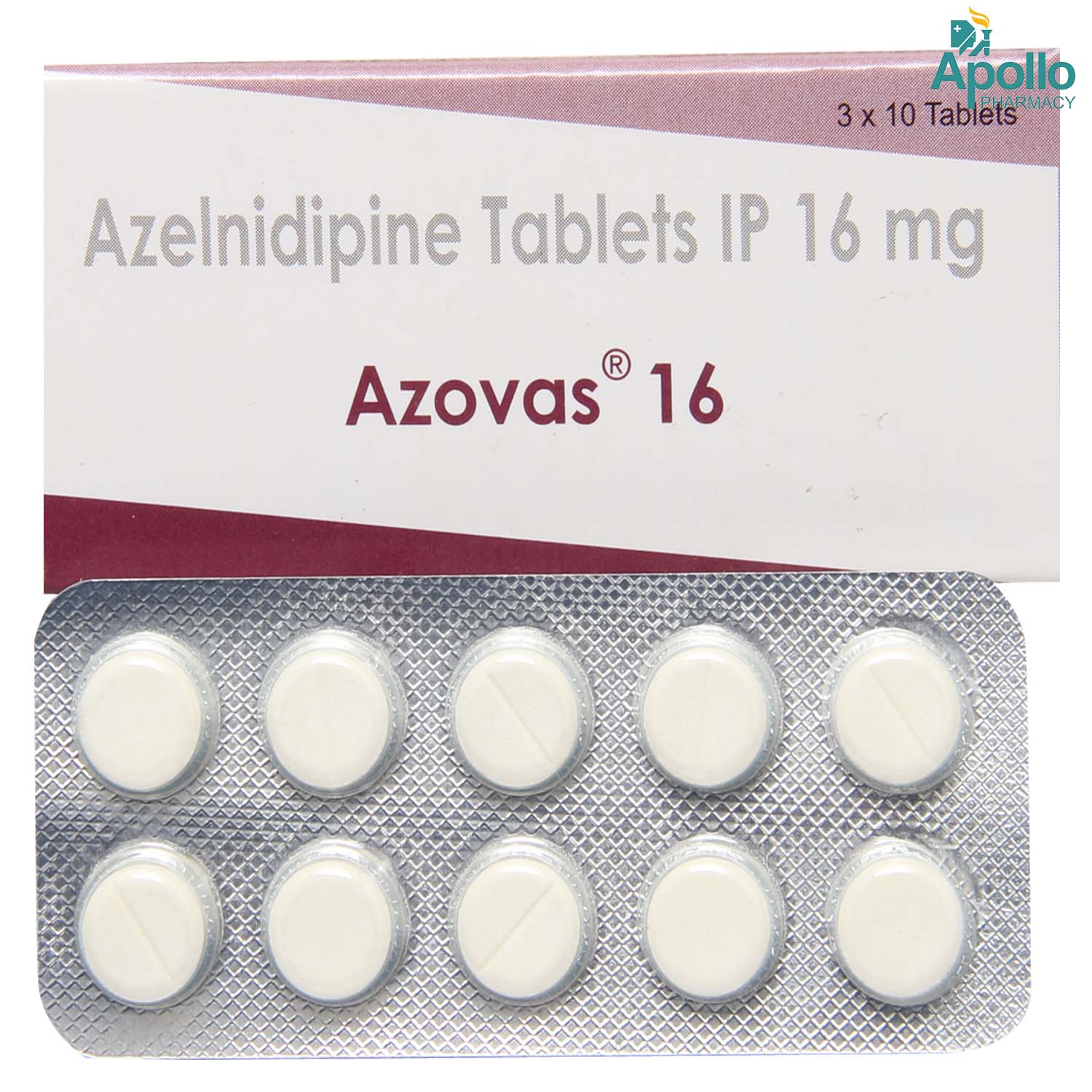 Azovas 16 Tablet 10's, Pack of 10 TABLETS Azovas 16 Tablet 10's, Pack of 10 TABLETS