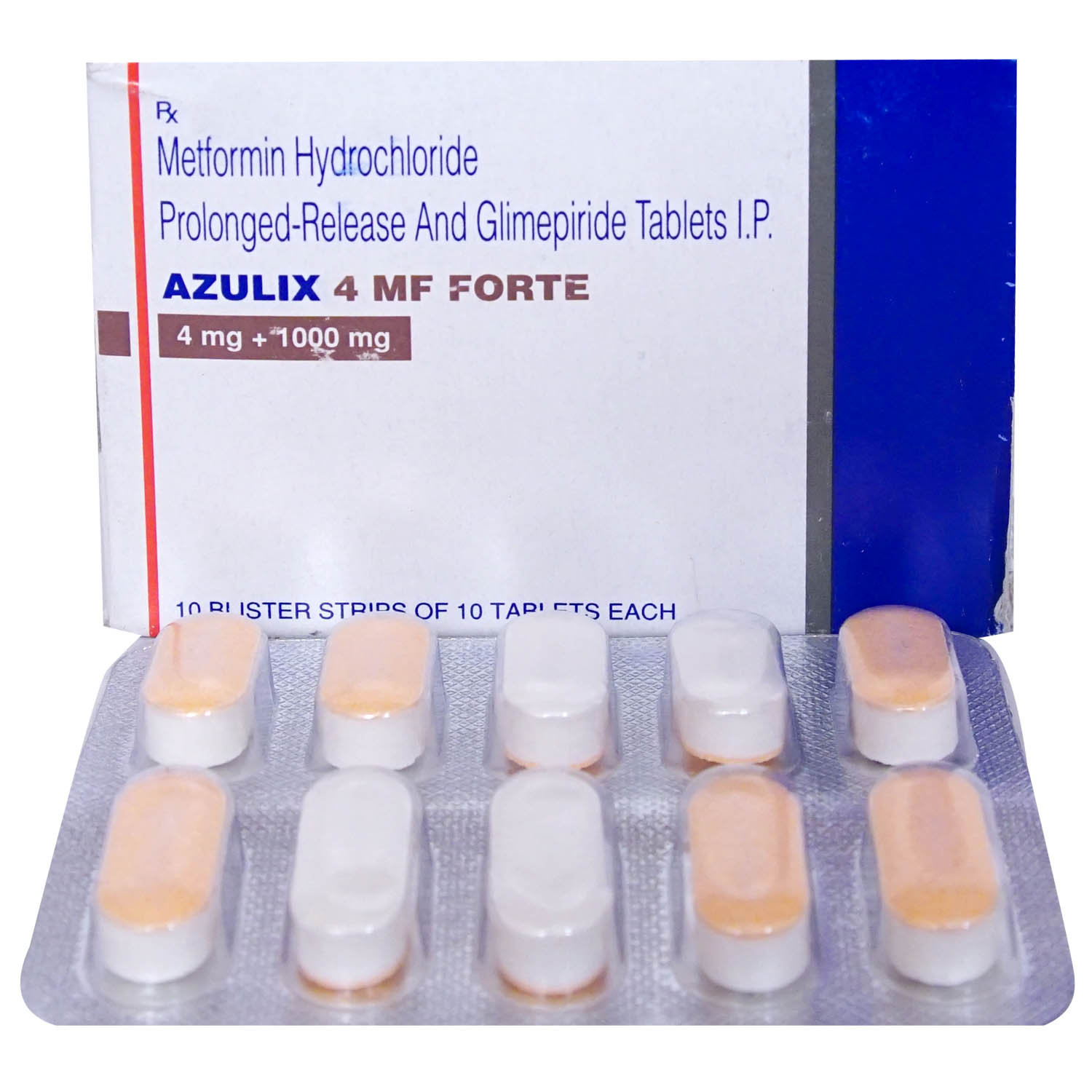 Azulix 4 MF Forte Tablet 10's, Pack of 10 TABLETS Azulix 4 MF Forte Tablet 10's, Pack of 10 TABLETS