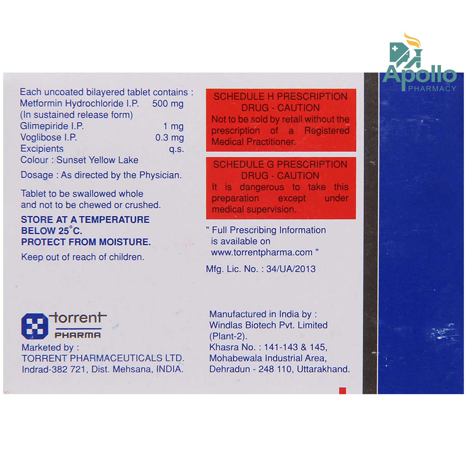 Azulix MV 1/0.3 Tablet 10's, Pack of 10 TABLETS Azulix MV 1/0.3 Tablet 10's, Pack of 10 TABLETS