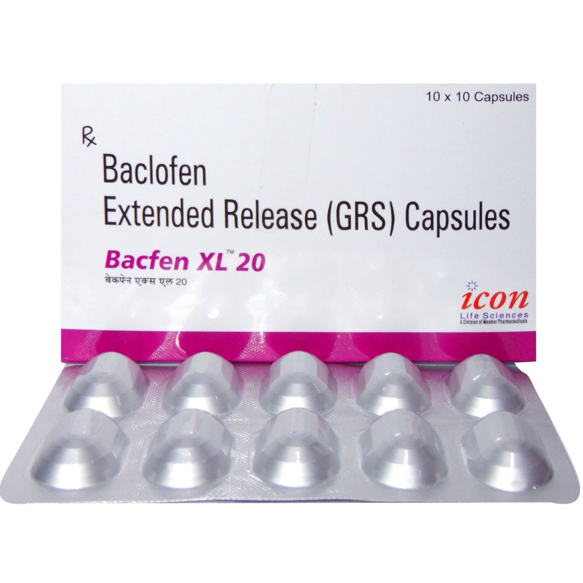 Bacfen XL 20 Tablet 10's, Pack of 10 CAPSULES Bacfen XL 20 Tablet 10's, Pack of 10 CAPSULES