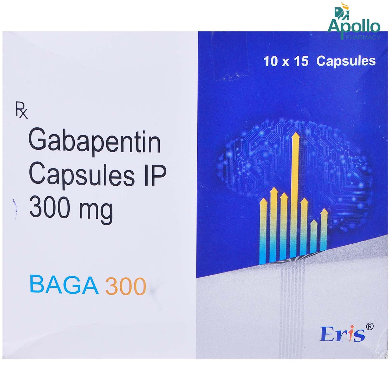 Baga 300 Capsule 15's, Pack of 15 CAPSULES Baga 300 Capsule 15's, Pack of 15 CAPSULES
