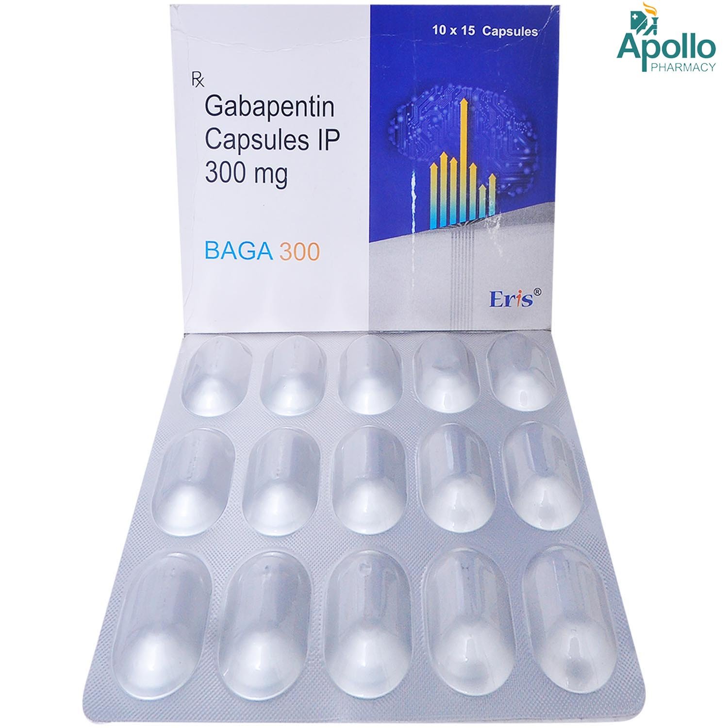 Baga 300 Capsule 15's, Pack of 15 CAPSULES Baga 300 Capsule 15's, Pack of 15 CAPSULES
