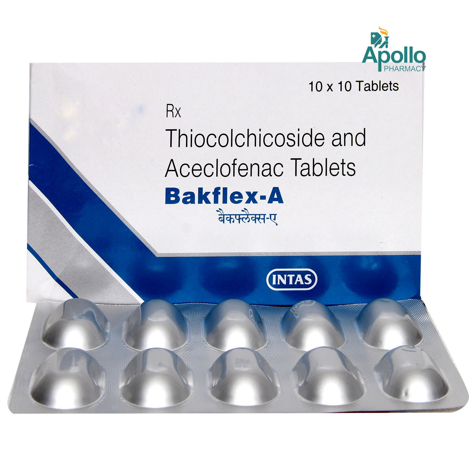 Bakflex A Tablet 10's, Pack of 10 Bakflex A Tablet 10's, Pack of 10