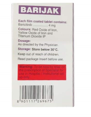 Barijak Tablet 14's, Pack of 1 TABLET Barijak Tablet 14's, Pack of 1 TABLET