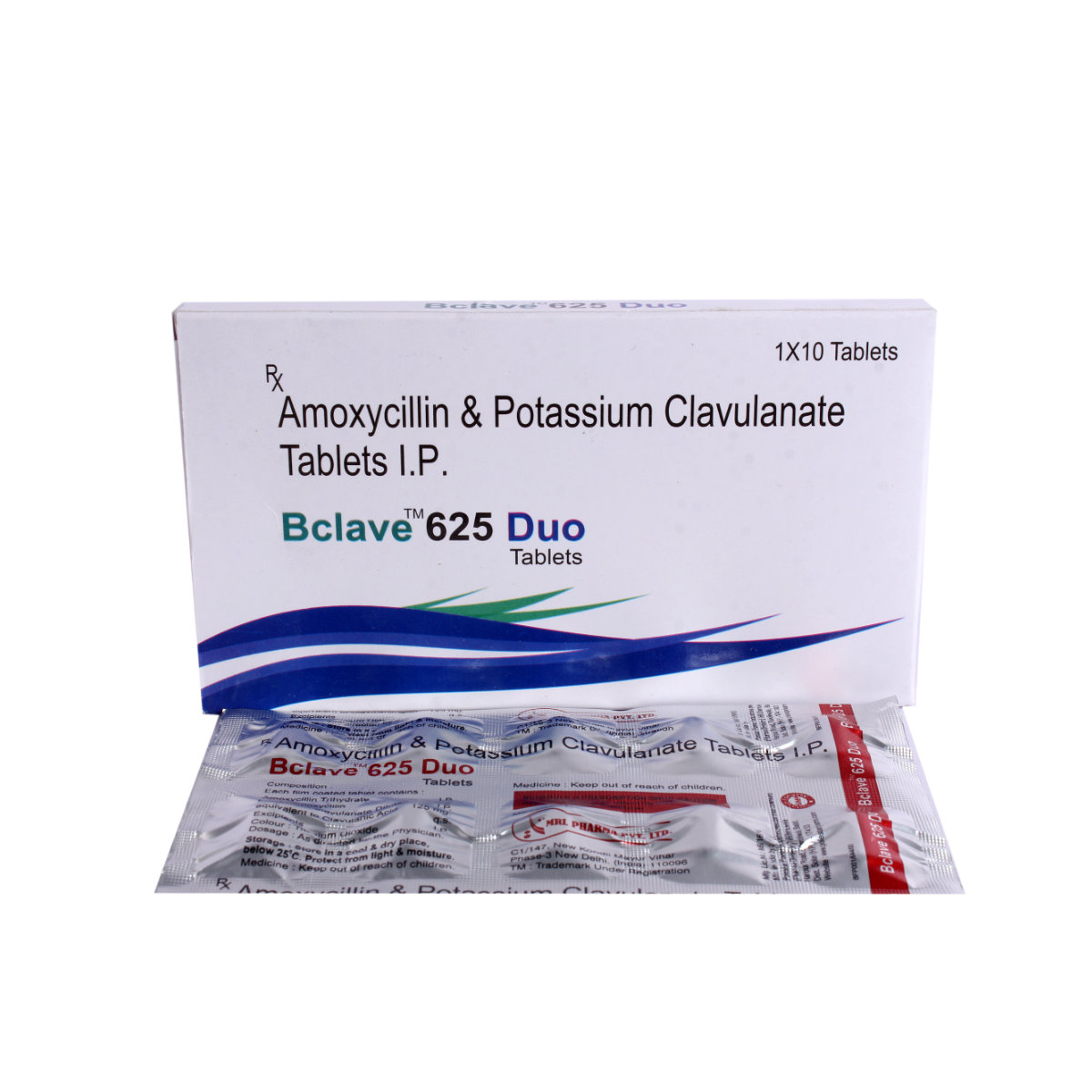 Bclave 625 Duo Tablet 10's, Pack of 10 TABLETS Bclave 625 Duo Tablet 10's, Pack of 10 TABLETS