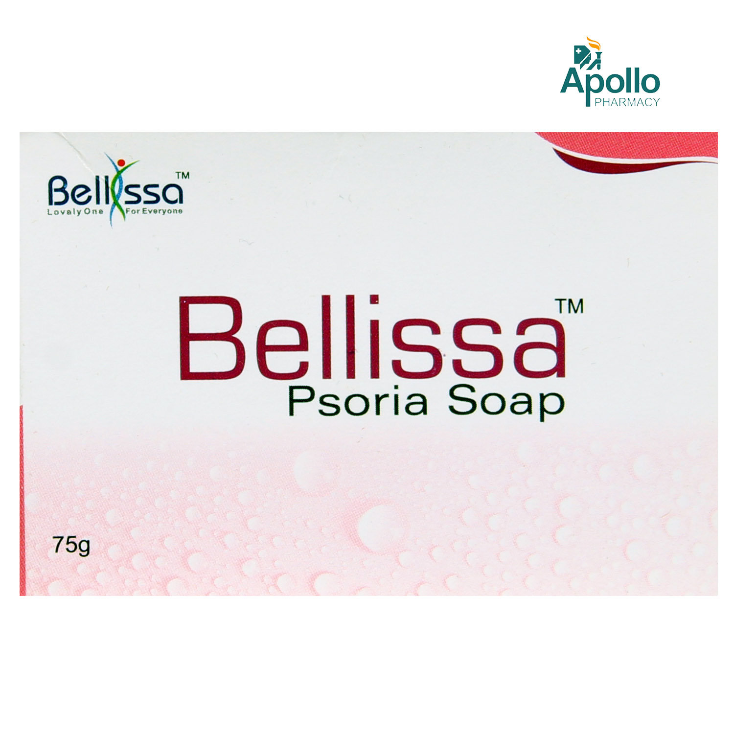 Bellissa Psoria Soap 75 gm, Pack of 1 Bellissa Psoria Soap 75 gm, Pack of 1