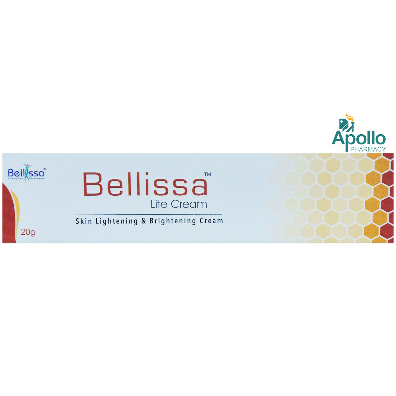 Bellissa Lite Cream 20 gm, Pack of 1 Bellissa Lite Cream 20 gm, Pack of 1