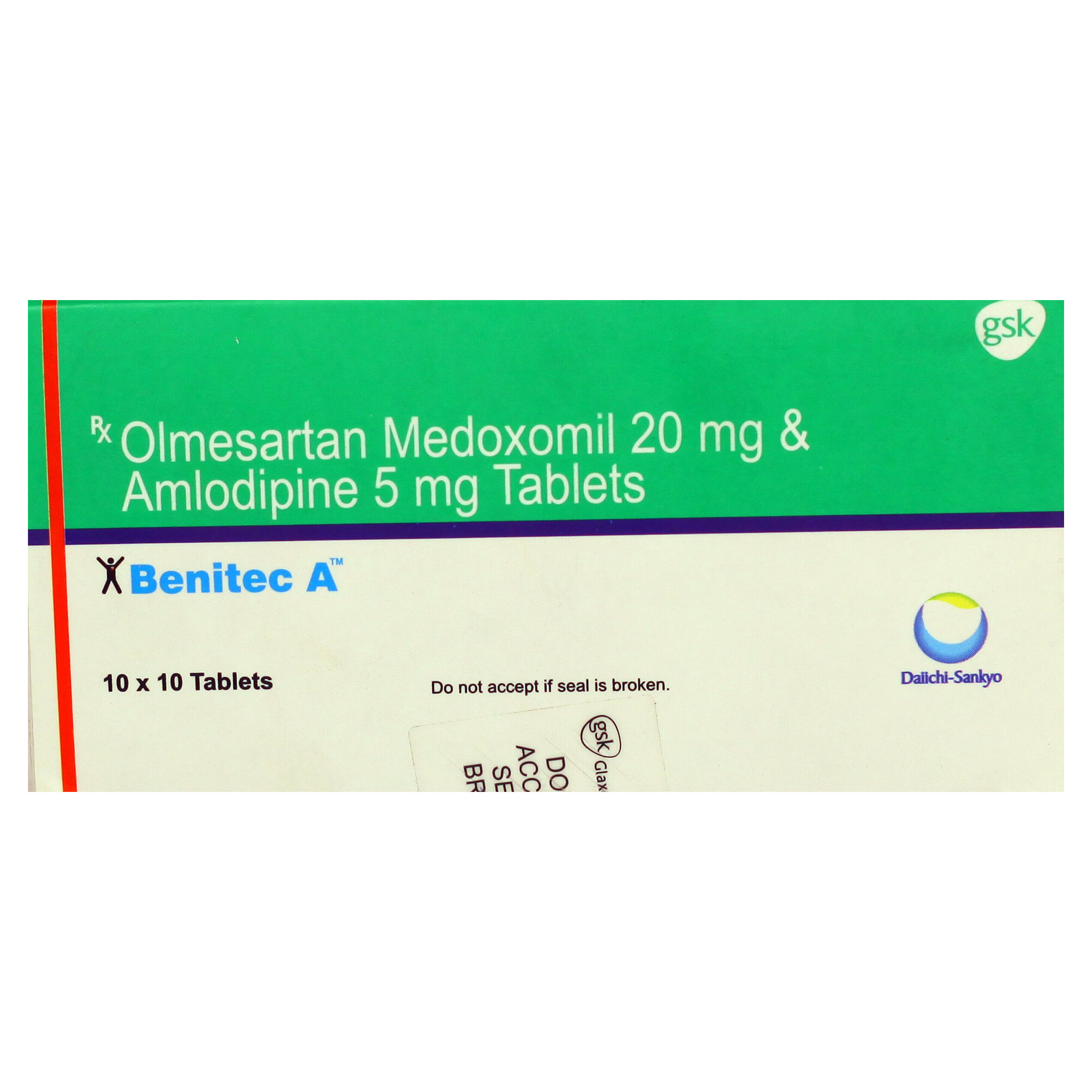 BENITEC A TABLET, Pack of 10 TABLETS BENITEC A TABLET, Pack of 10 TABLETS