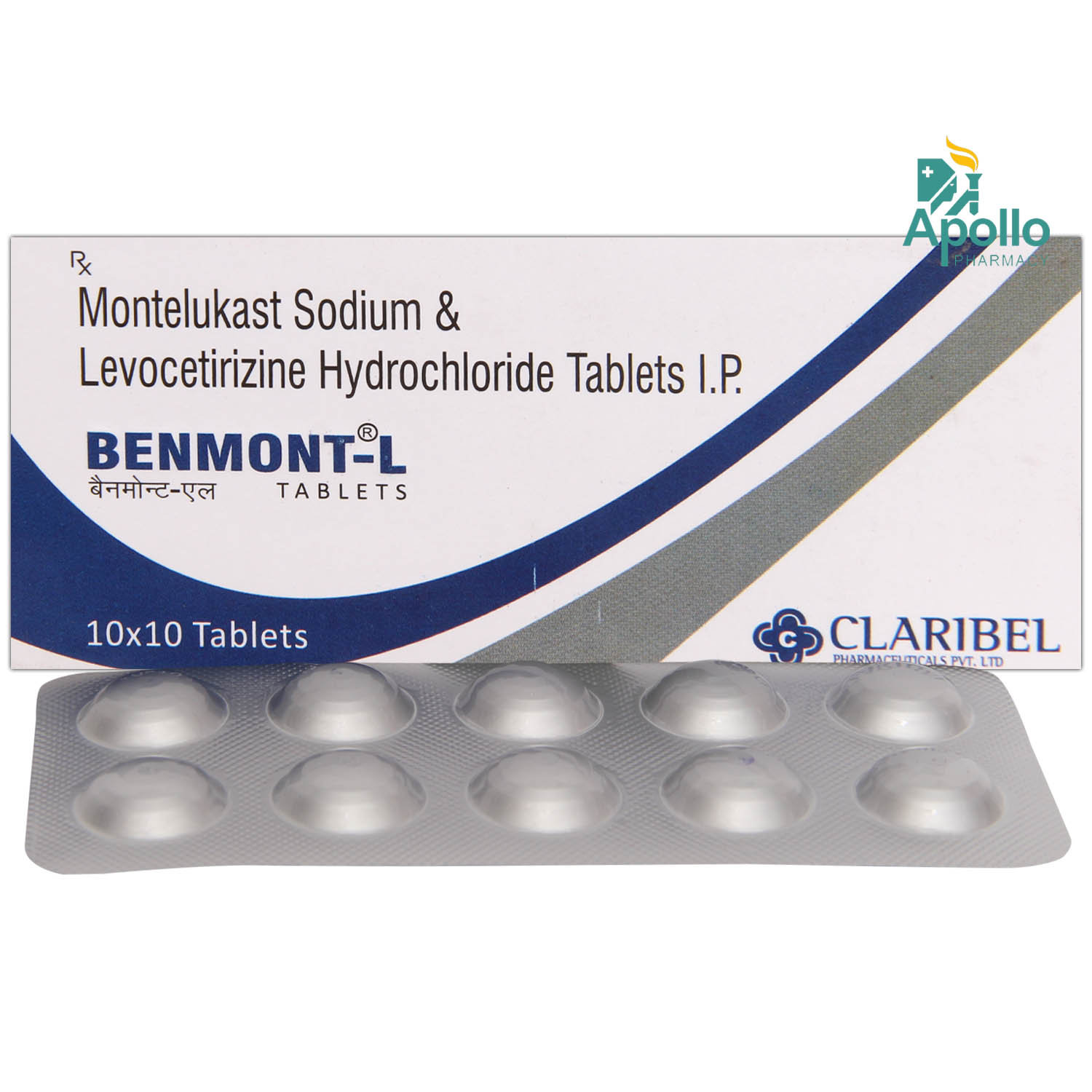 Benmont L Tablet 10's, Pack of 10 TABLETS Benmont L Tablet 10's, Pack of 10 TABLETS