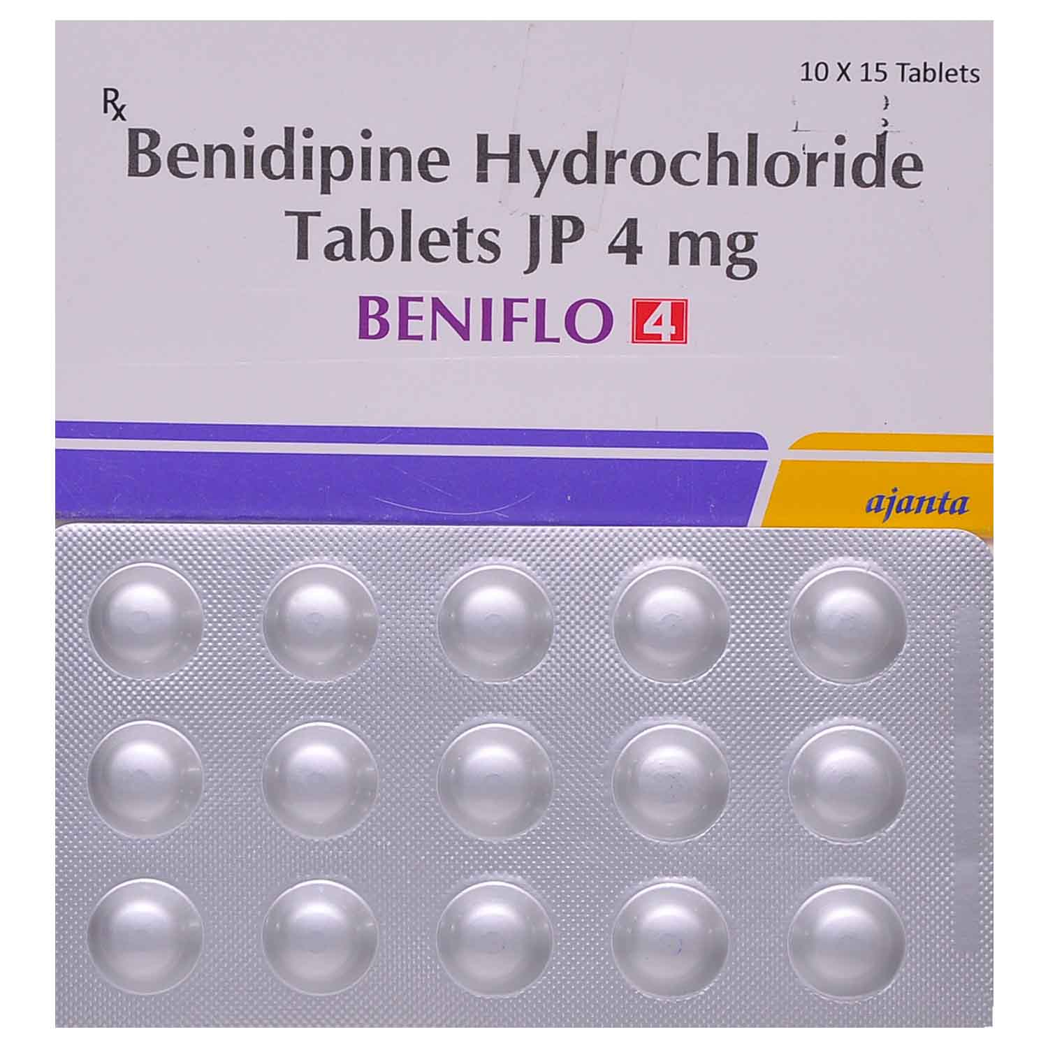 Beniflo 4 mg Tablet 15's, Pack of 15 TABLETS Beniflo 4 mg Tablet 15's, Pack of 15 TABLETS