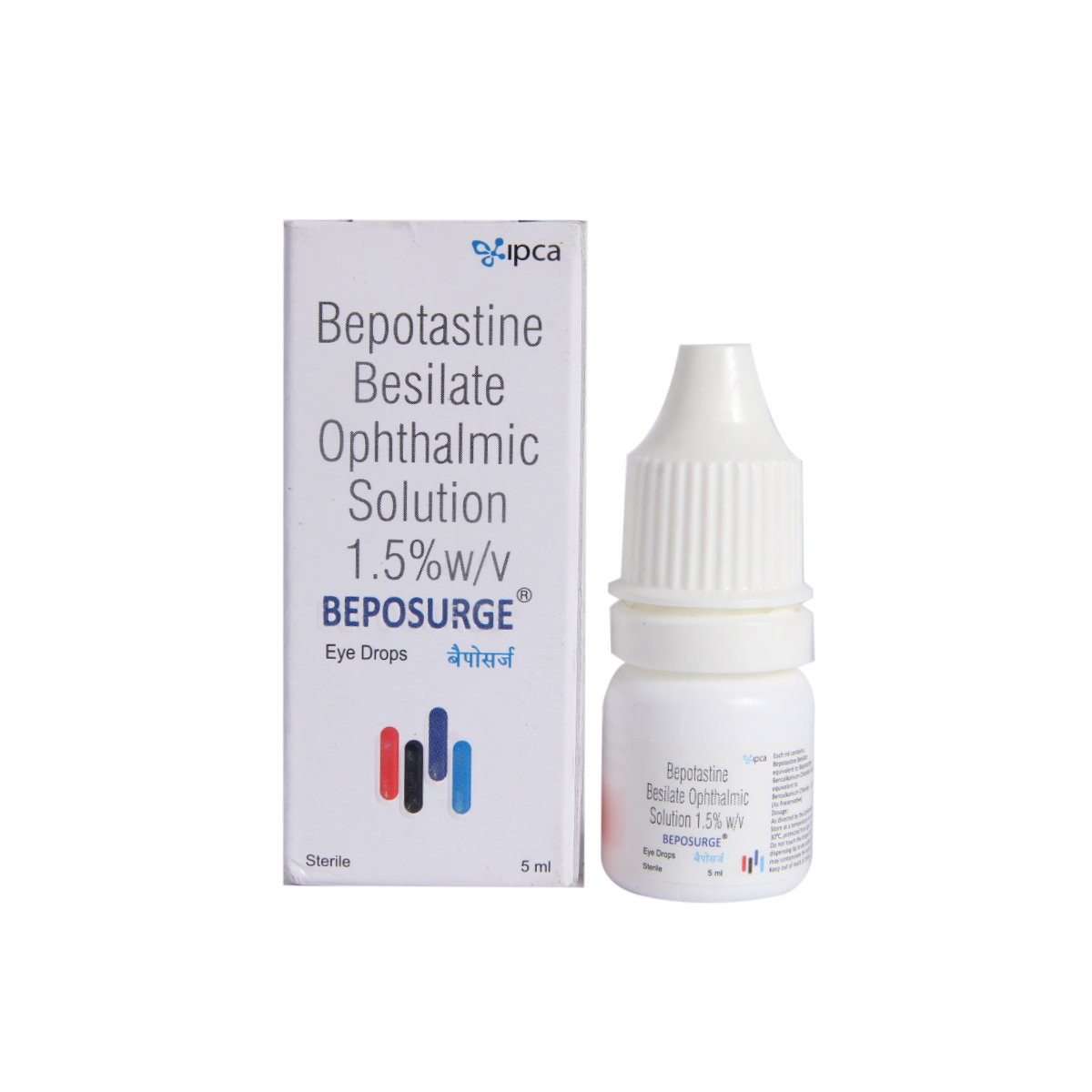 Beposurge 1.5%W/V Eye Drops 5ml, Pack of 1 Drops Beposurge 1.5%W/V Eye Drops 5ml, Pack of 1 Drops