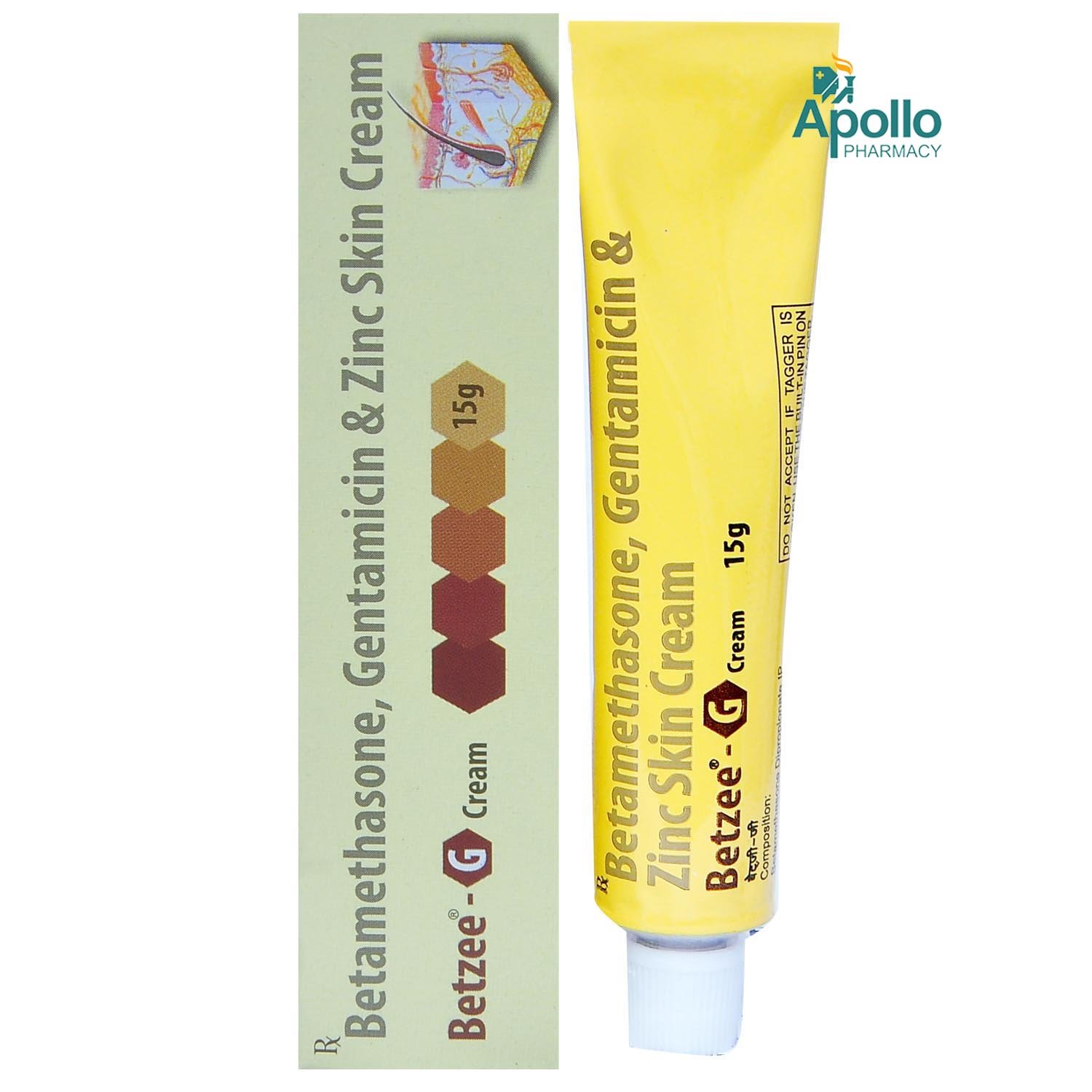 Betzee G Cream 15 gm, Pack of 1 Betzee G Cream 15 gm, Pack of 1