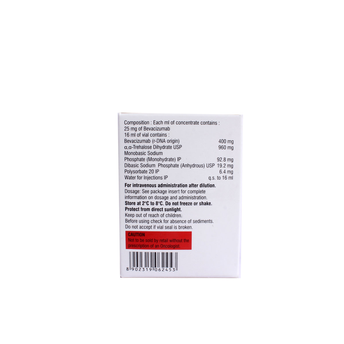Bevarest-400 Injection 16 ml, Pack of 1 INJECTION Bevarest-400 Injection 16 ml, Pack of 1 INJECTION