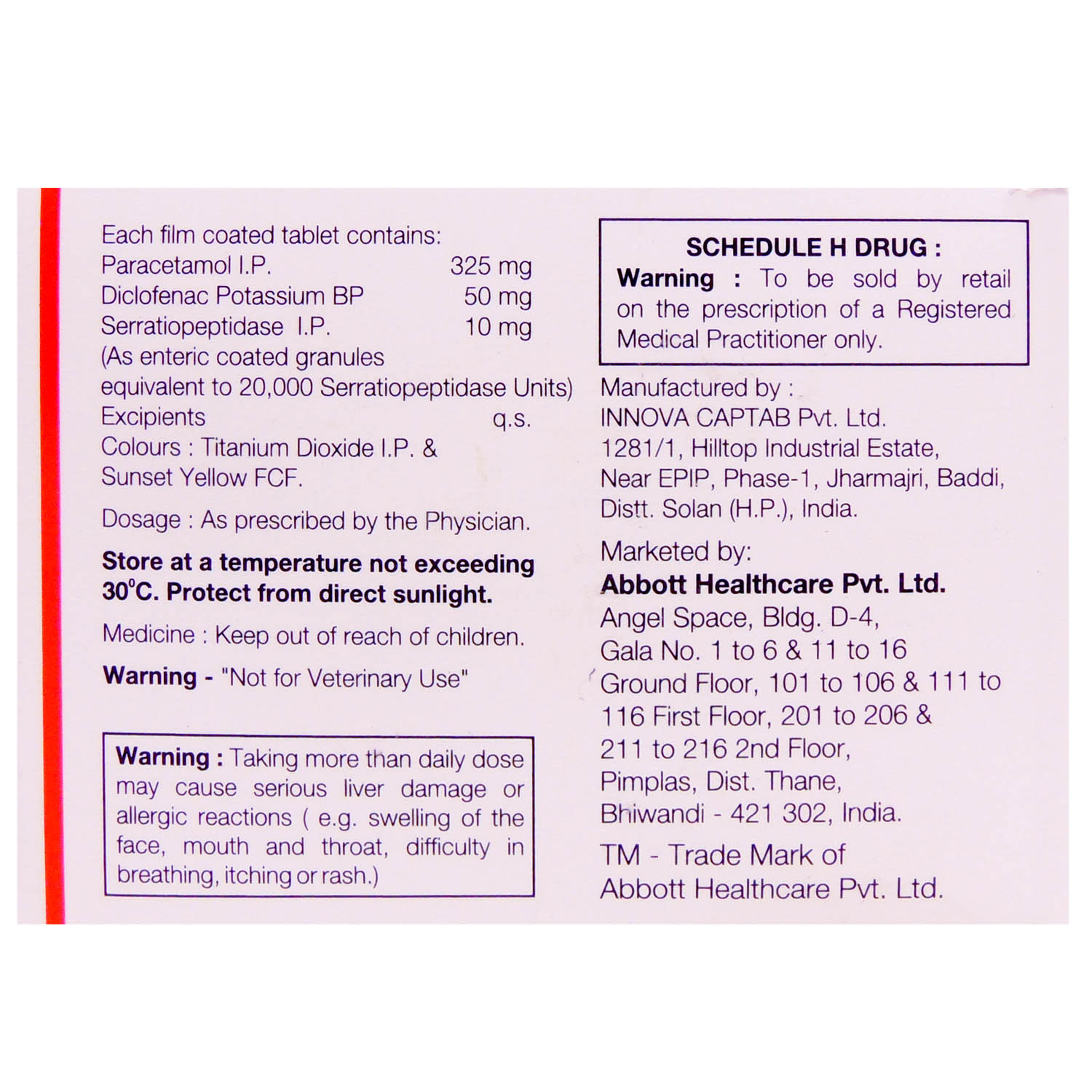 Biozobid Plus Tablet 10's, Pack of 10 Biozobid Plus Tablet 10's, Pack of 10