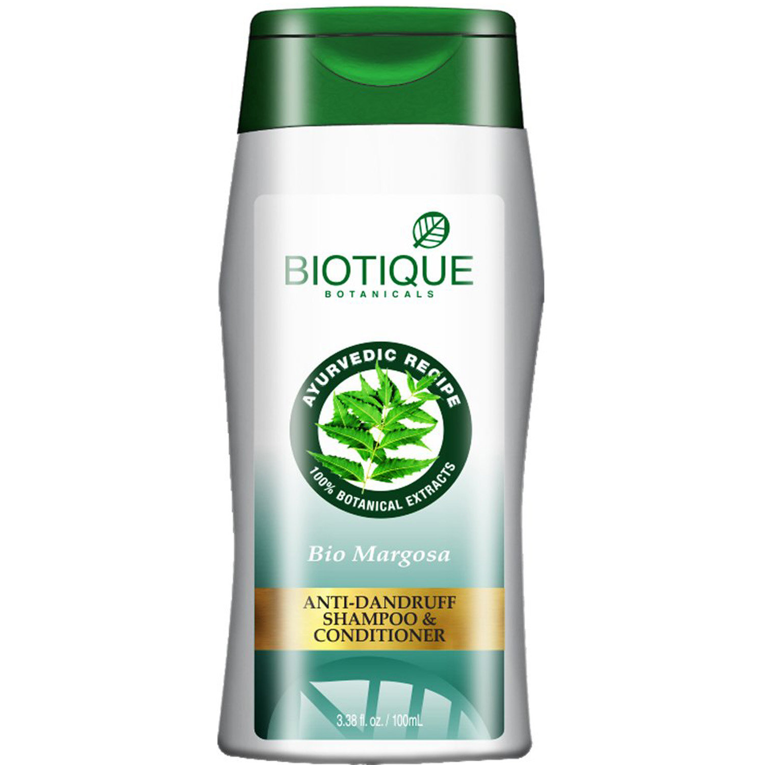 Biotique Bio Margosa Anti-Dandruff Shampoo & Conditioner, 100 ml, Pack of 1 Biotique Bio Margosa Anti-Dandruff Shampoo & Conditioner, 100 ml, Pack of 1