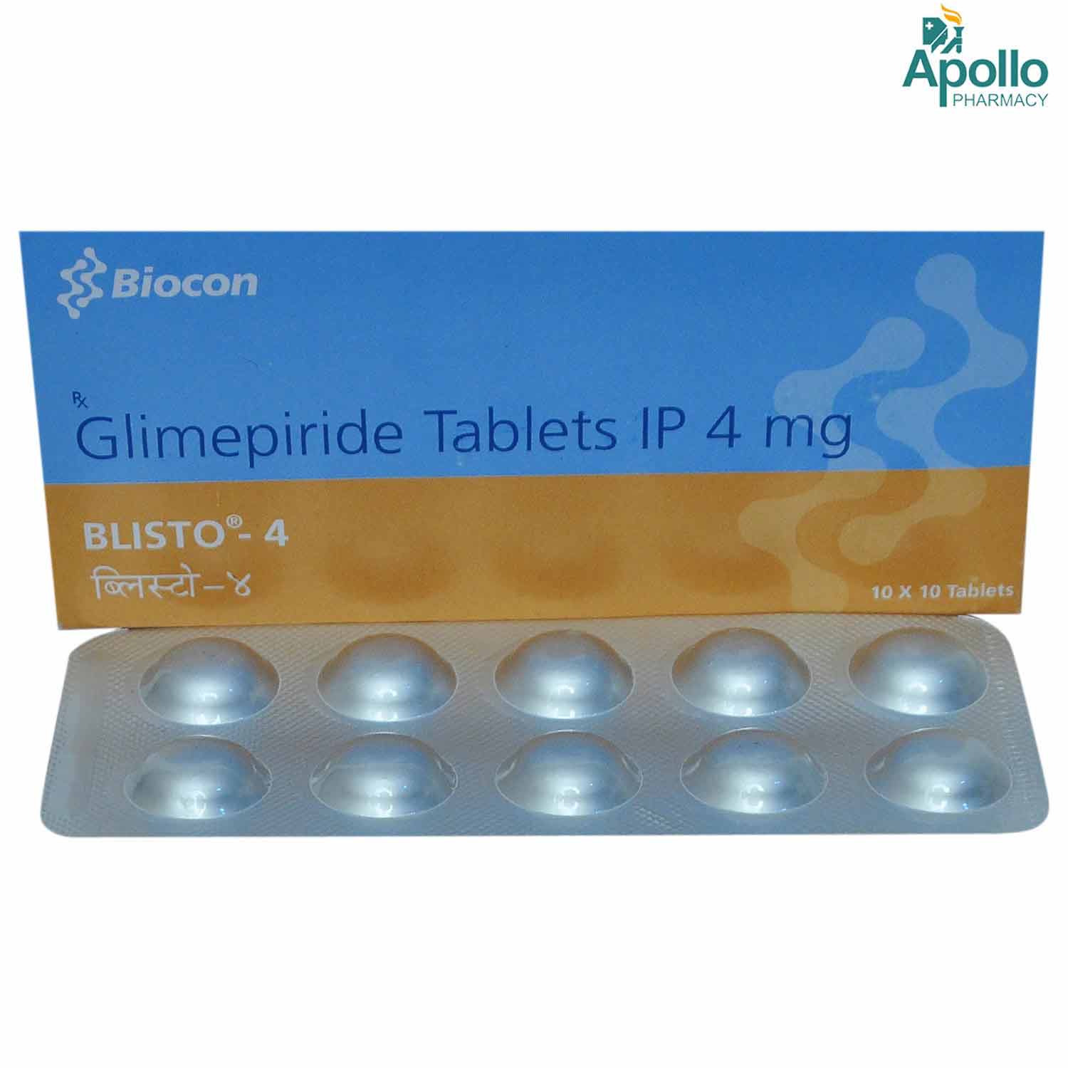 Blisto 4 mg Tablet 10's, Pack of 10 TABLETS Blisto 4 mg Tablet 10's, Pack of 10 TABLETS