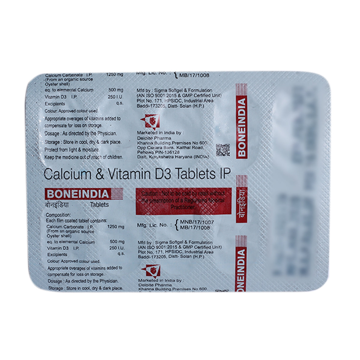 Boneindia Tablet 10's, Pack of 10 Boneindia Tablet 10's, Pack of 10