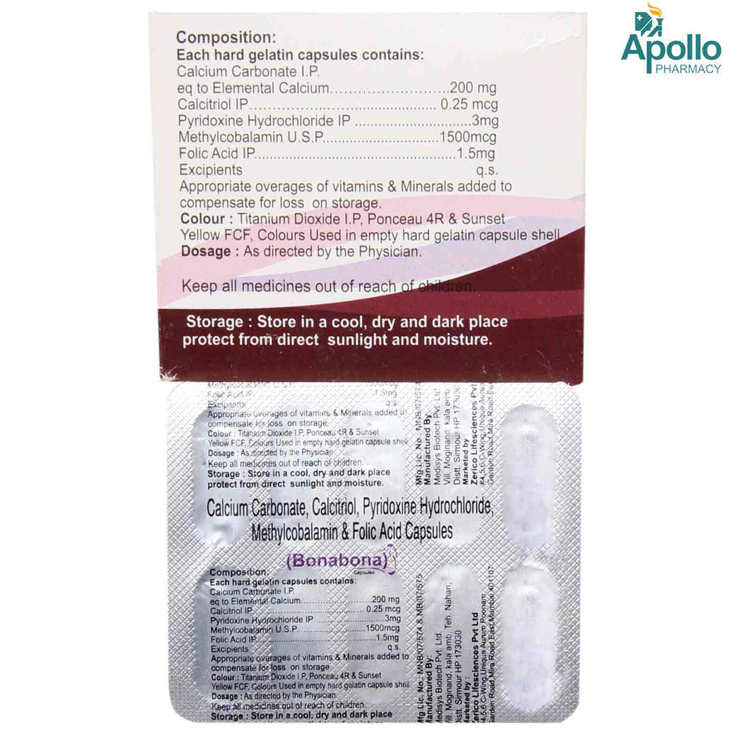 Bonabona Capsule 10's, Pack of 10 Bonabona Capsule 10's, Pack of 10