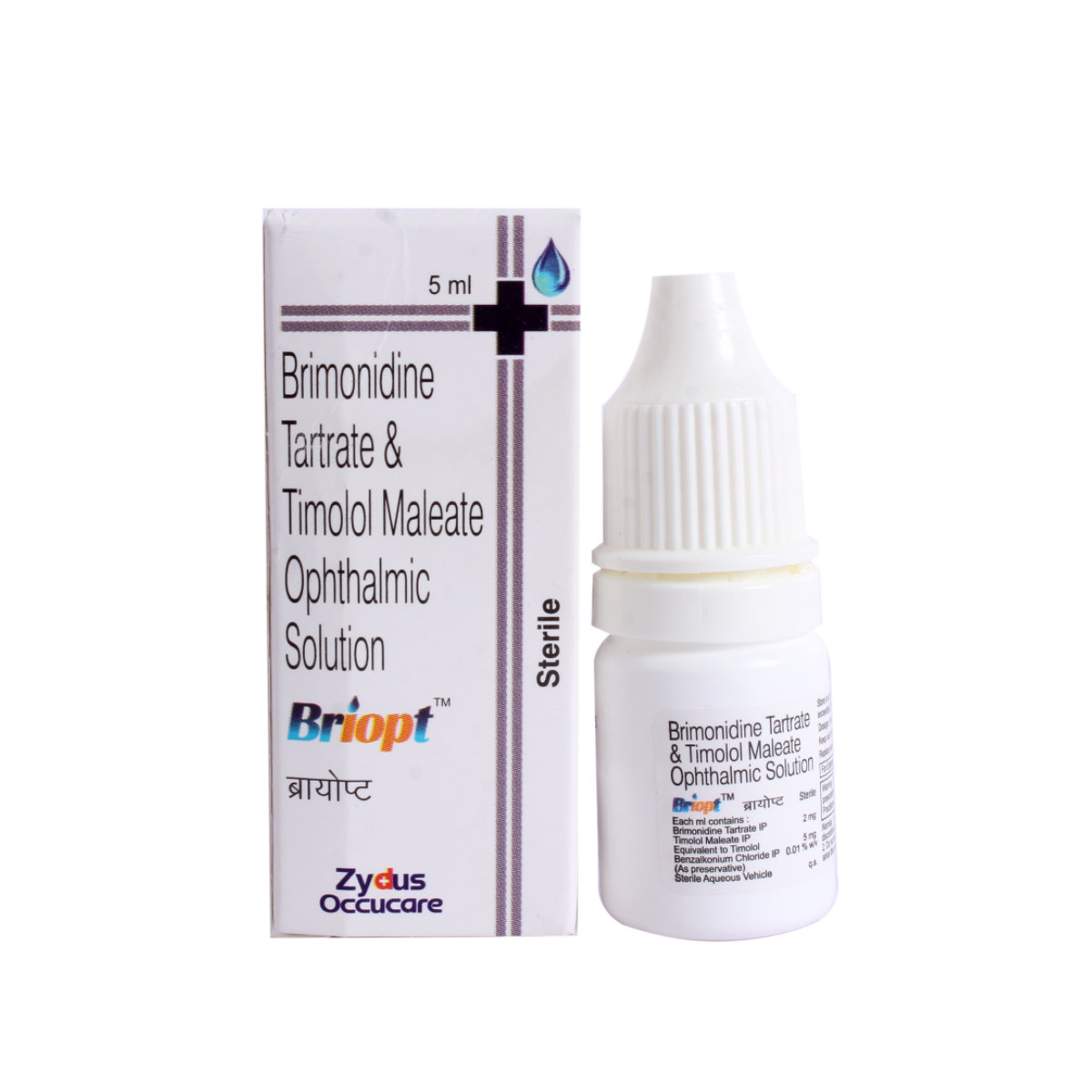 Briopt Eye Drops 5 ml, Pack of 1 Briopt Eye Drops 5 ml, Pack of 1