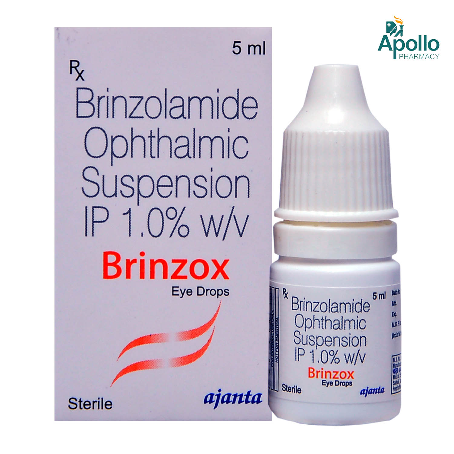 Brinzox Eye Drops 5 ml, Pack of 1 EYE DROPS Brinzox Eye Drops 5 ml, Pack of 1 EYE DROPS