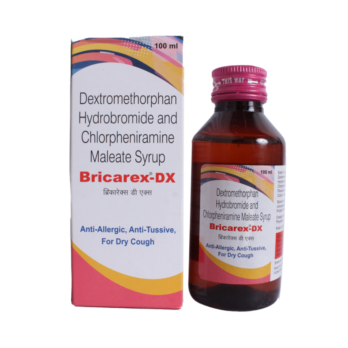 Bricarex-DX Syrup 100 ml, Pack of 1 Syrup Bricarex-DX Syrup 100 ml, Pack of 1 Syrup