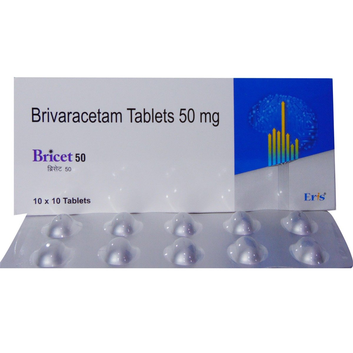 Bricet 50 Tablet 10's, Pack of 10 TabletS Bricet 50 Tablet 10's, Pack of 10 TabletS