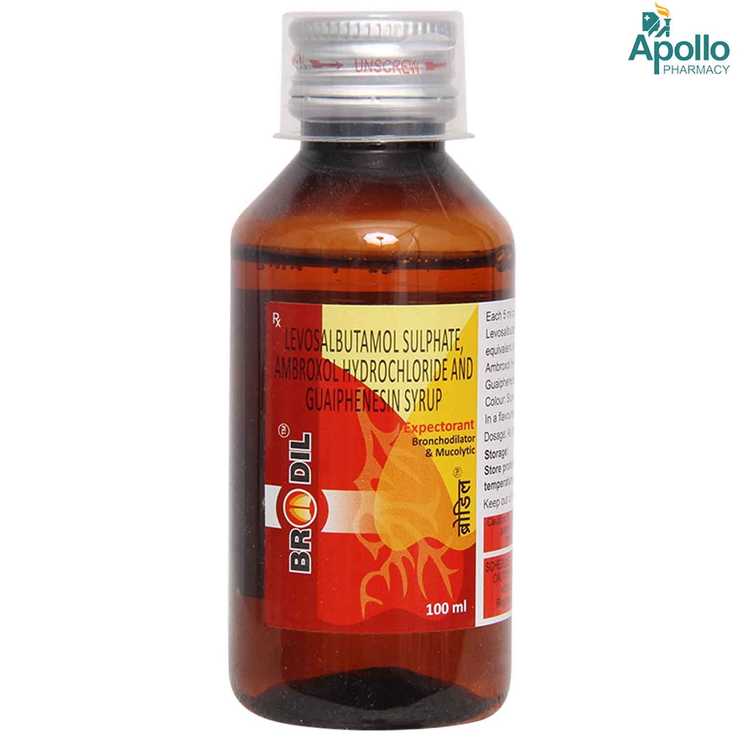 Brodil Syrup 100 ml, Pack of 1 Syrup Brodil Syrup 100 ml, Pack of 1 Syrup