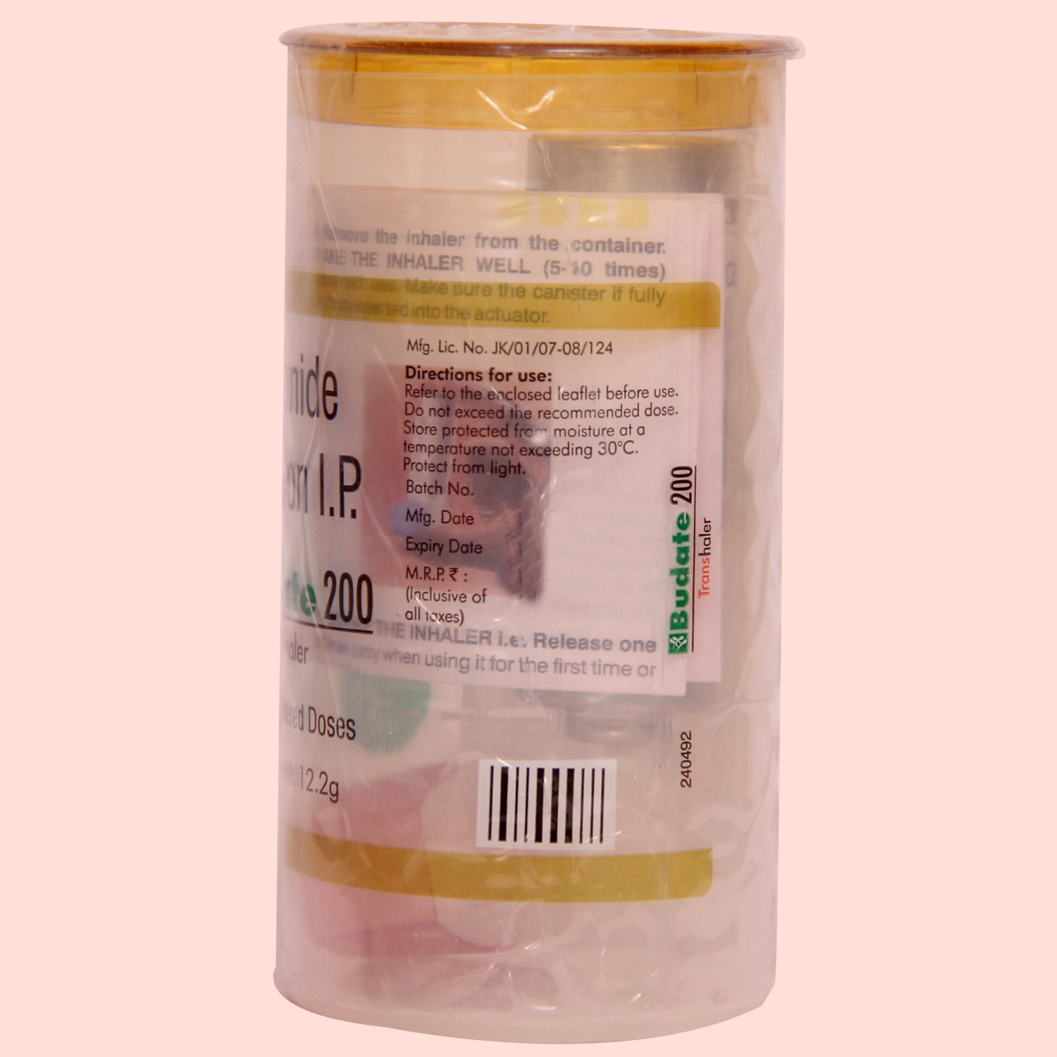 Budate 200 Transhaler, Pack of 1 INHALER Budate 200 Transhaler, Pack of 1 INHALER