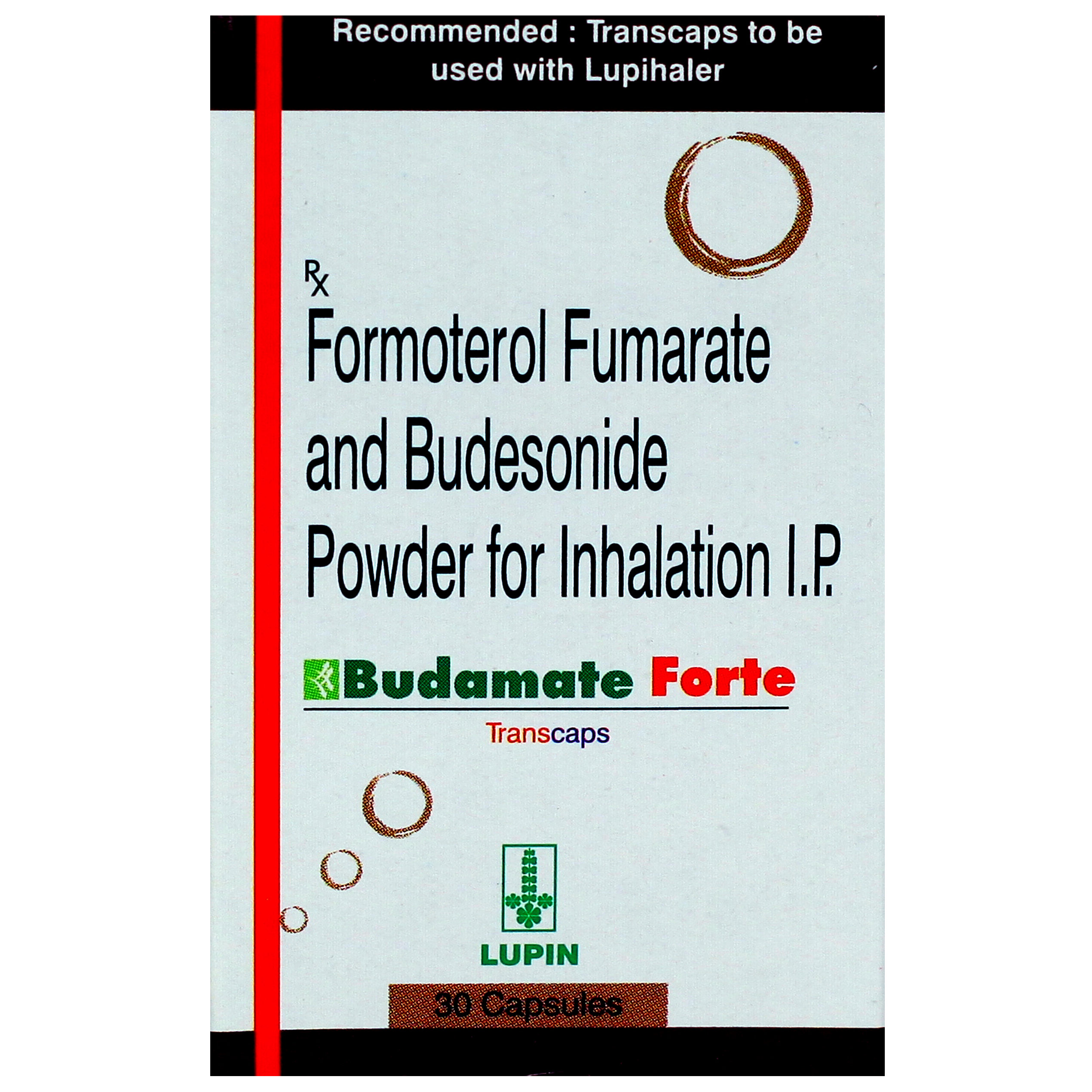 Budamete Forte Transcaps 30's, Pack of 1 TRANSCAP Budamete Forte Transcaps 30's, Pack of 1 TRANSCAP