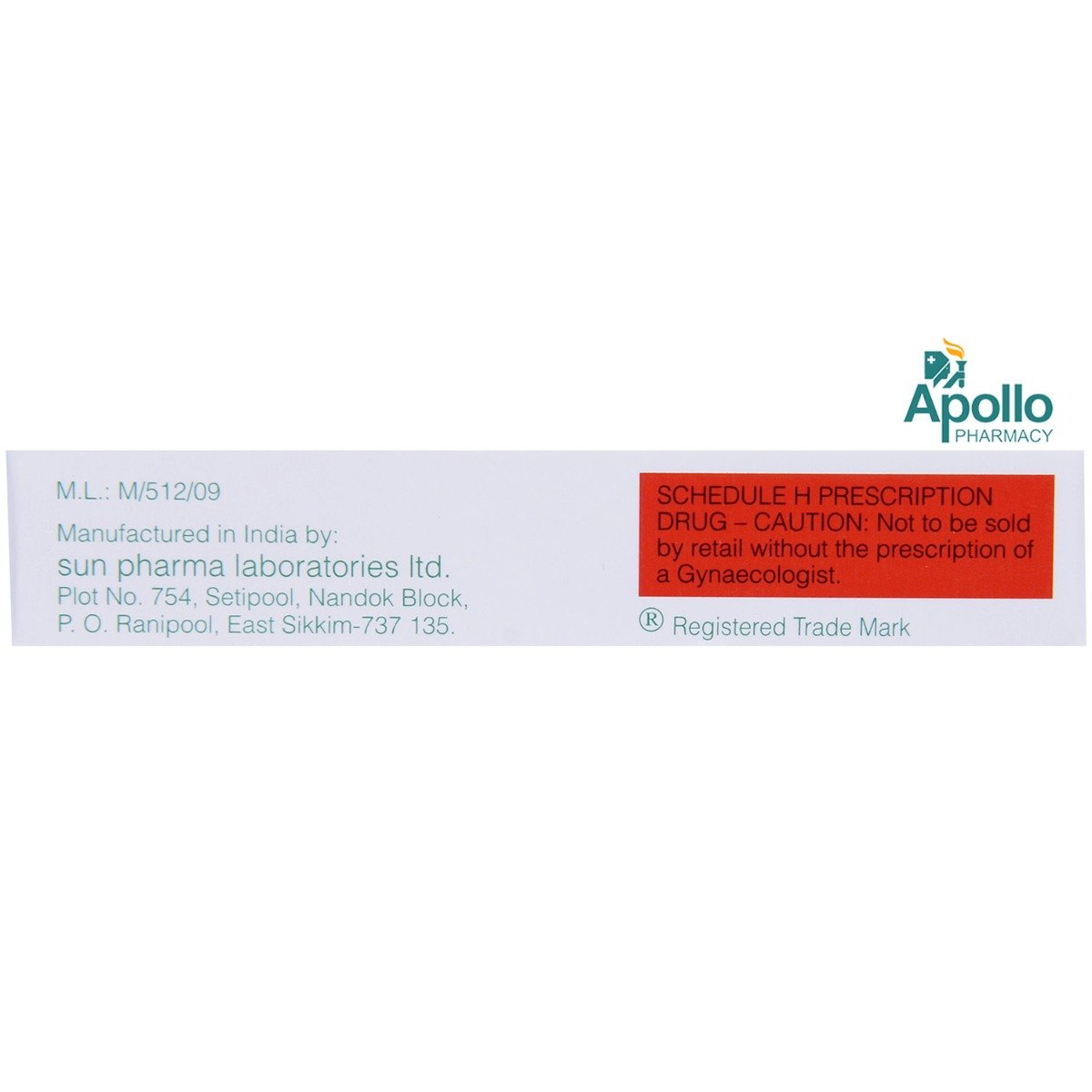 Cabgolin 0.25 Tablet 4's, Pack of 4 TABLETS Cabgolin 0.25 Tablet 4's, Pack of 4 TABLETS