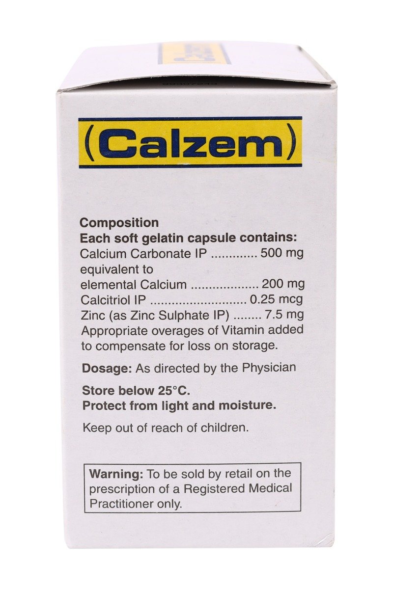 Calzem Capsule 10's, Pack of 10 CAPSULES Calzem Capsule 10's, Pack of 10 CAPSULES