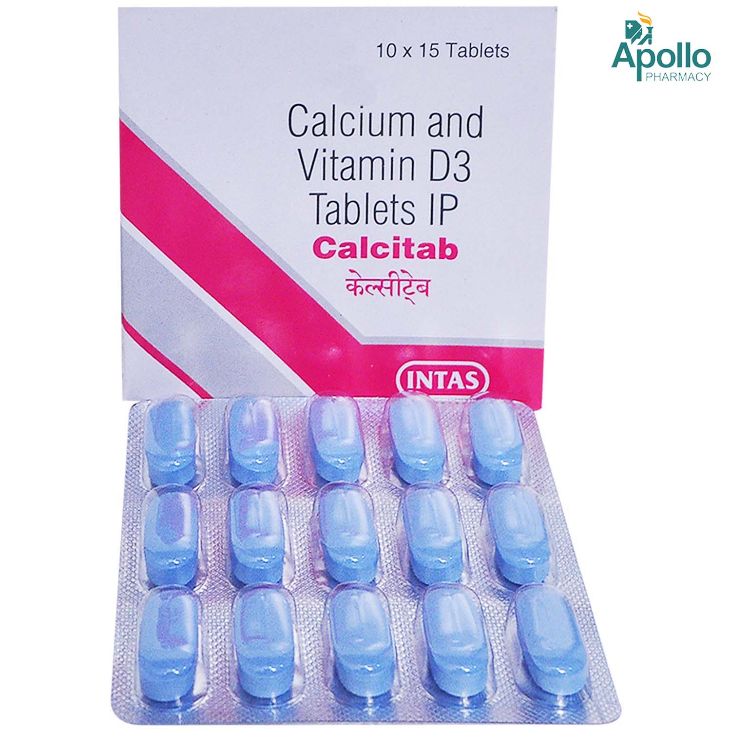 Calcitab Tablet 15's, Pack of 15 Calcitab Tablet 15's, Pack of 15