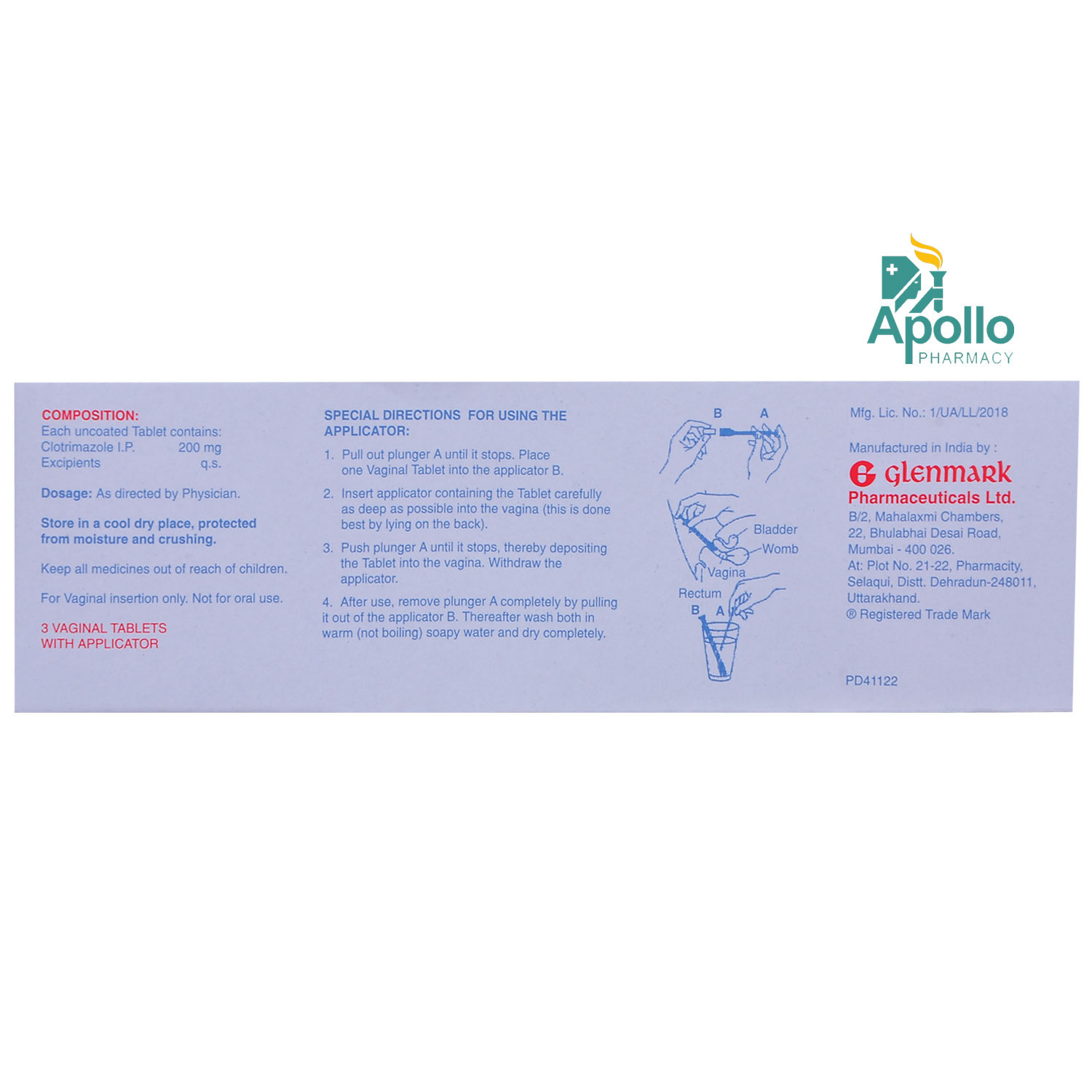 Candid-V3 Tablet 3's, Pack of 3 Candid-V3 Tablet 3's, Pack of 3