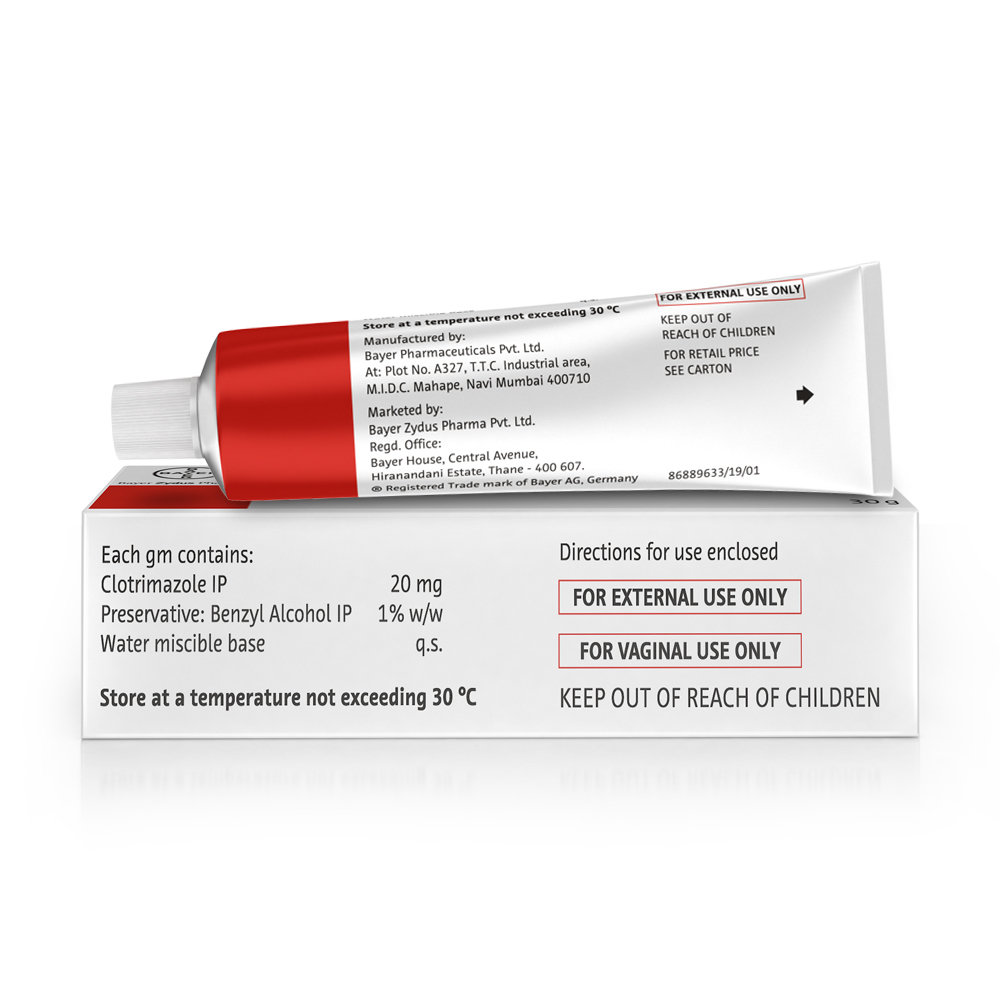 Canesten Vaginal Cream 30 gm, Pack of 1 CREAM Canesten Vaginal Cream 30 gm, Pack of 1 CREAM