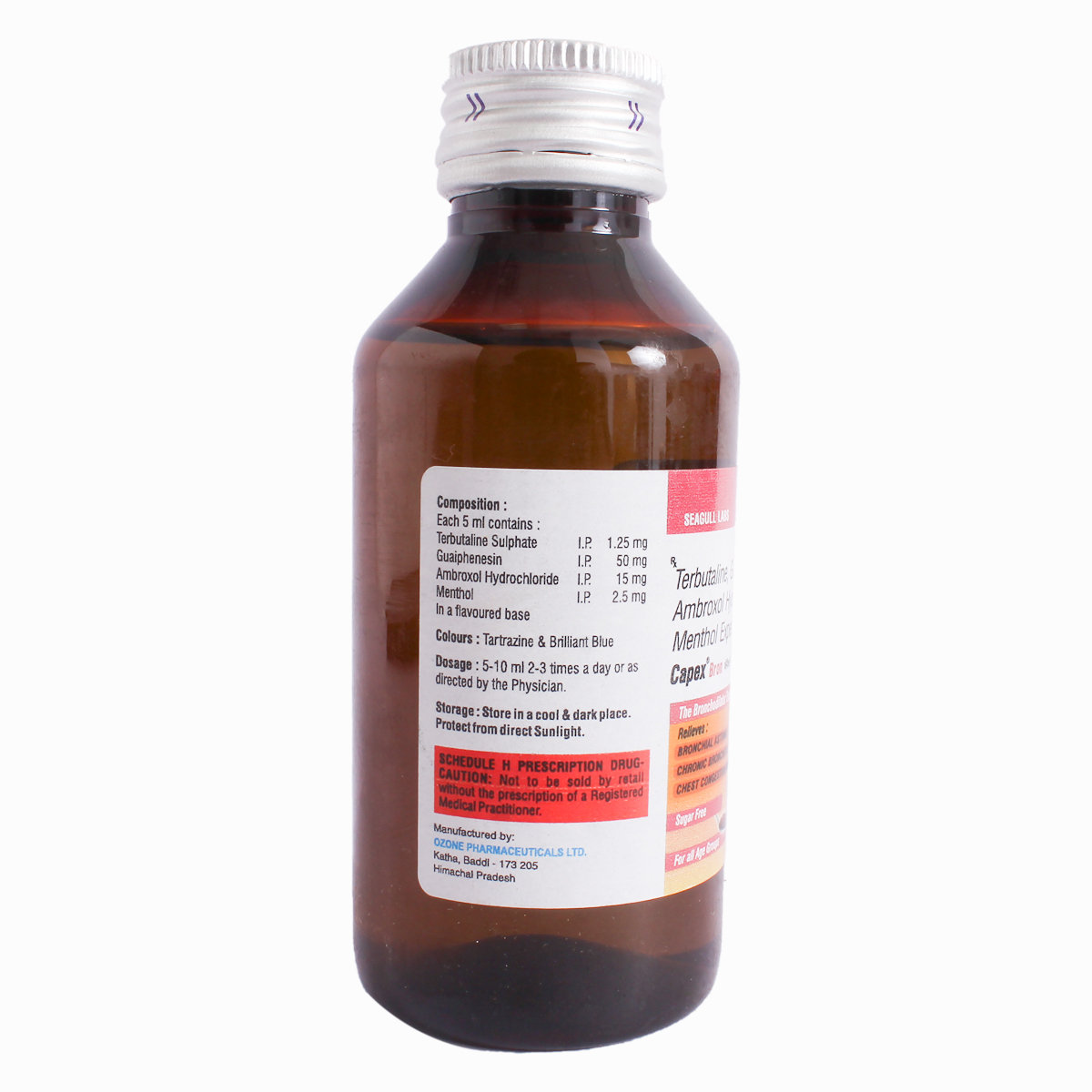 Capex-Bron Expectorent 100 ml, Pack of 1 EXPECTORANT Capex-Bron Expectorent 100 ml, Pack of 1 EXPECTORANT