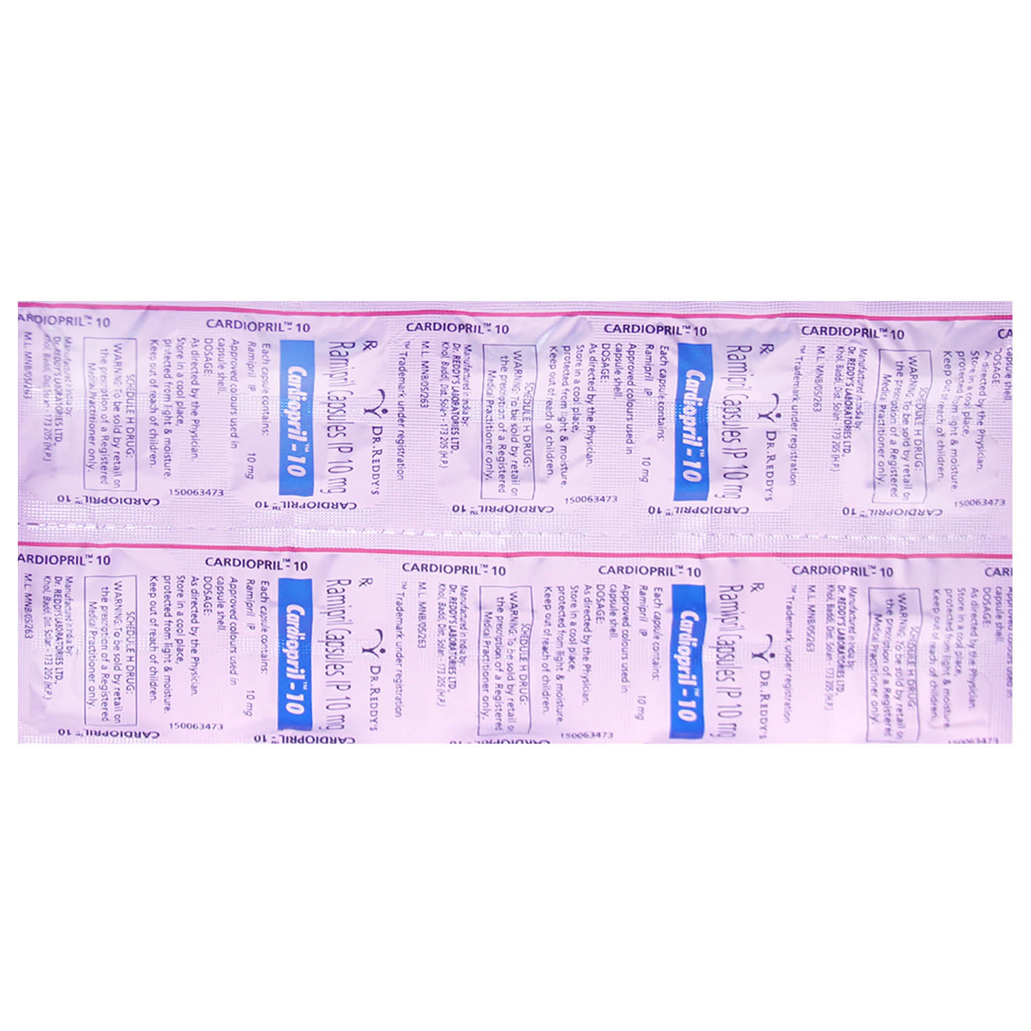 Cardiopril-10 Capsule 10's, Pack of 10 CapsuleS Cardiopril-10 Capsule 10's, Pack of 10 CapsuleS