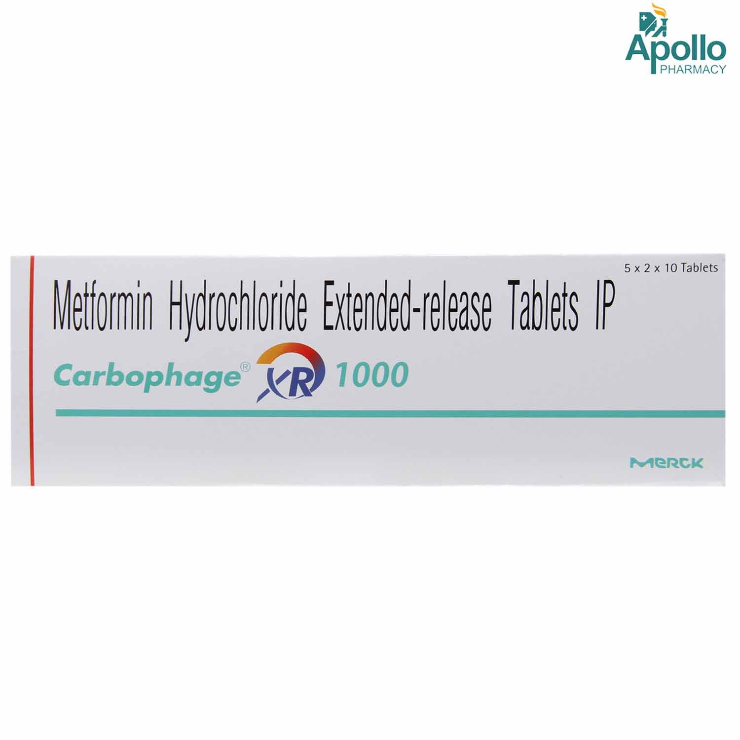 Carbophage XR 1000 Tablet 10's, Pack of 10 TABLETS Carbophage XR 1000 Tablet 10's, Pack of 10 TABLETS