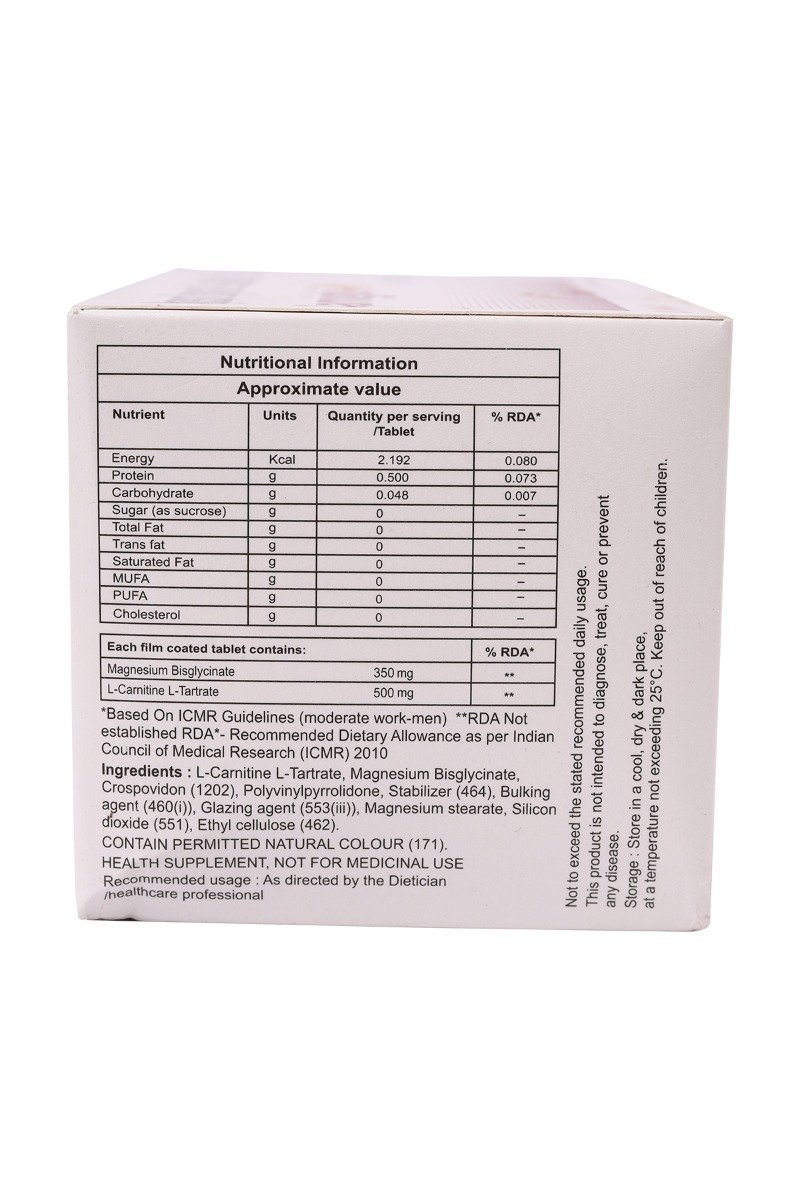 Carniglo-M Tablet 10's, Pack of 10 TABLETS Carniglo-M Tablet 10's, Pack of 10 TABLETS