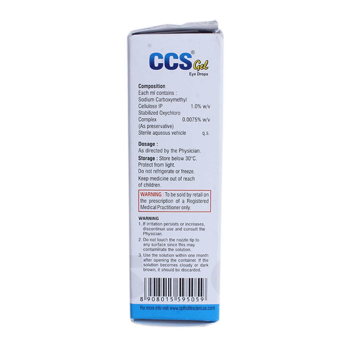CCS Eye Gel 10 ml, Pack of 1 Gel CCS Eye Gel 10 ml, Pack of 1 Gel
