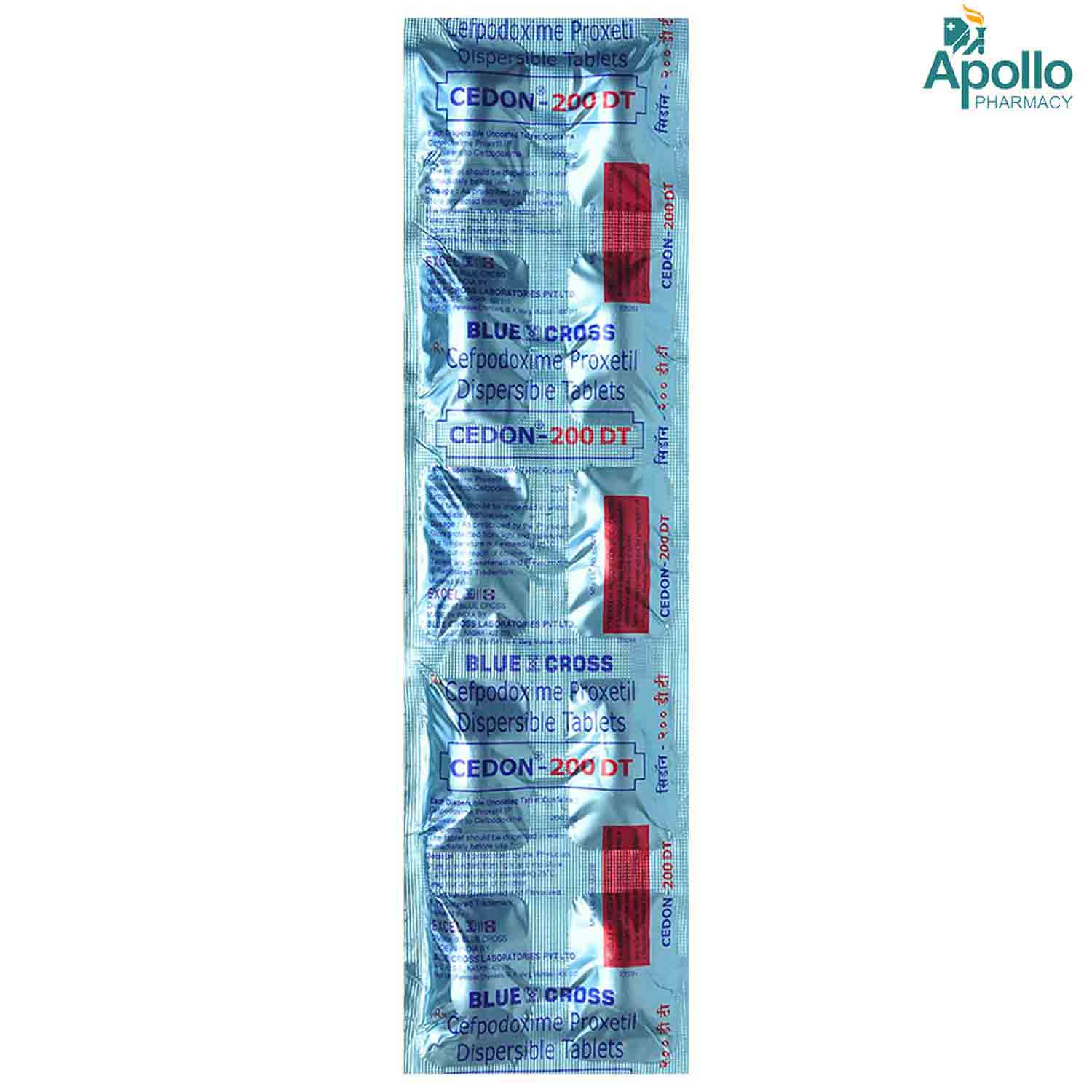 Cedon 200 DT Tablet 10's, Pack of 10 TABLETS Cedon 200 DT Tablet 10's, Pack of 10 TABLETS