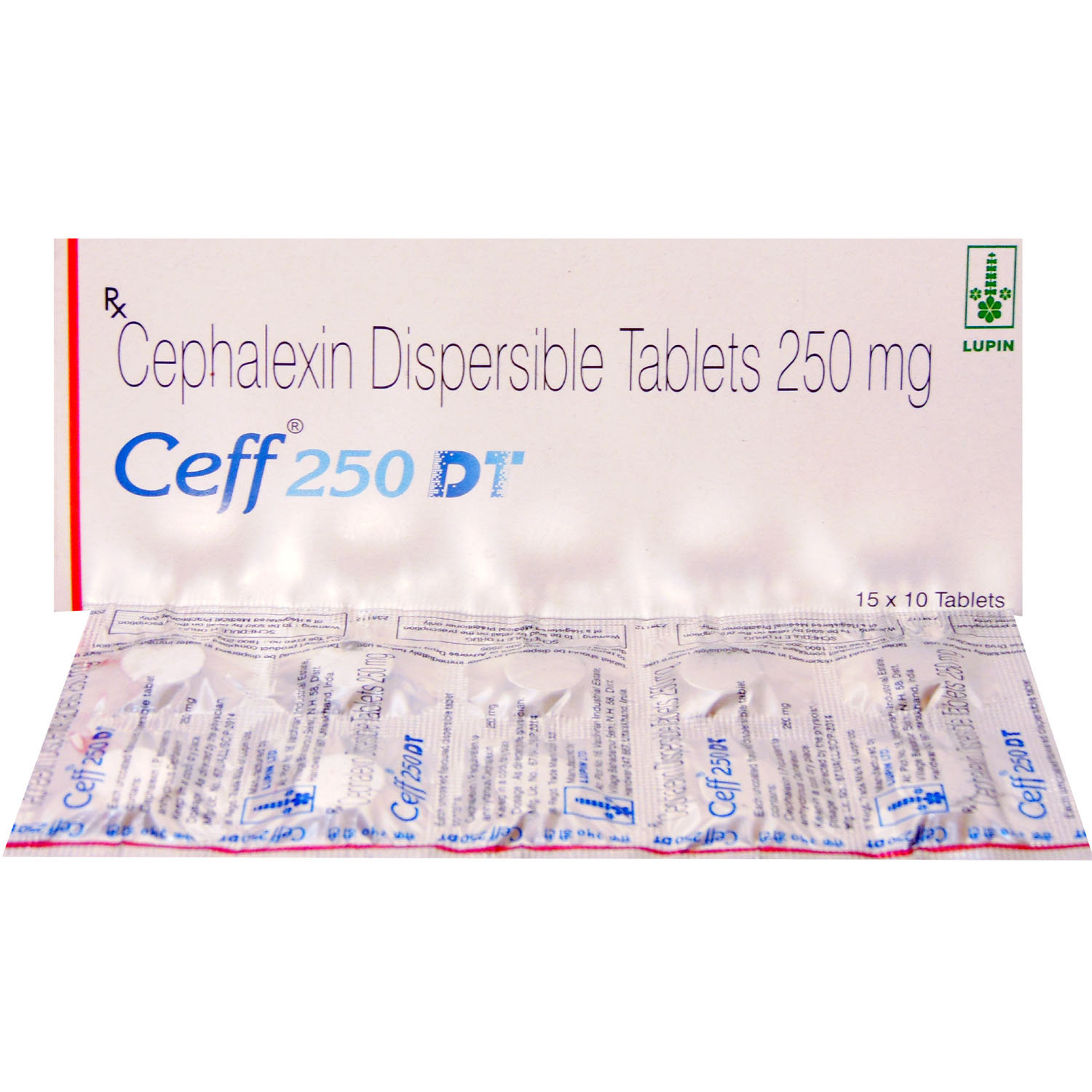 Ceff DT 250 mg Tablet 10's, Pack of 10 TabletS Ceff DT 250 mg Tablet 10's, Pack of 10 TabletS