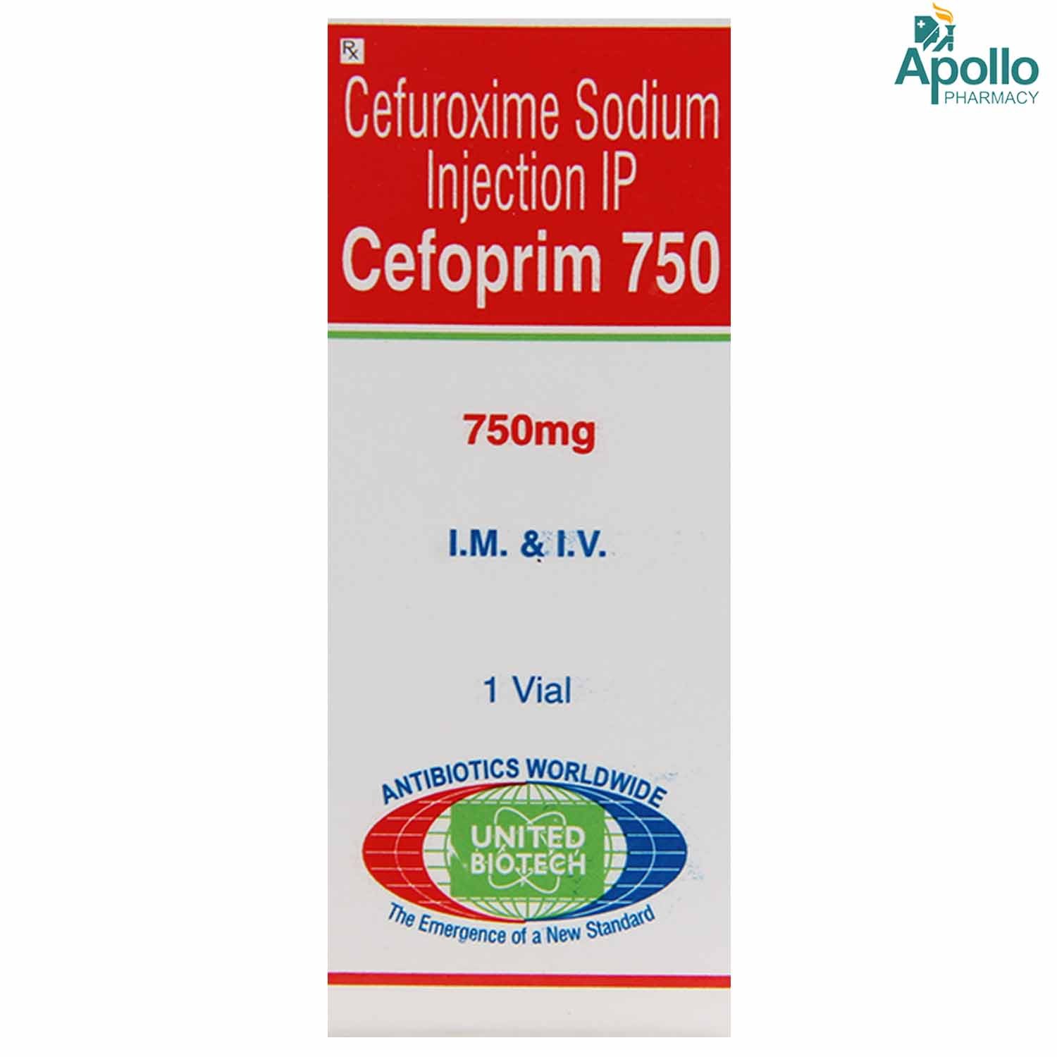 Cefoprim 750 mg Injection 1's, Pack of 1 Injection Cefoprim 750 mg Injection 1's, Pack of 1 Injection