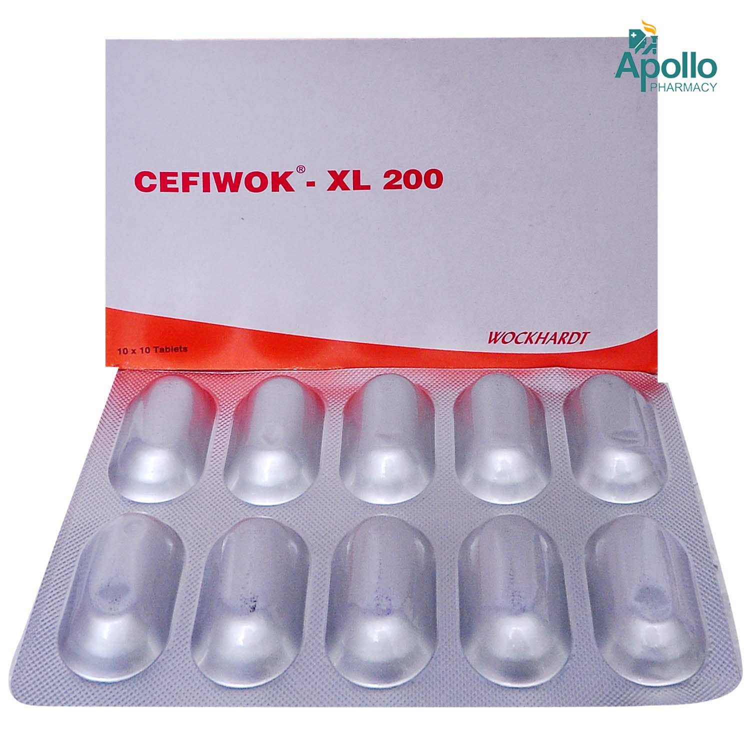 Cefiwok XL 200 Tablet 10's, Pack of 10 TABLETS Cefiwok XL 200 Tablet 10's, Pack of 10 TABLETS